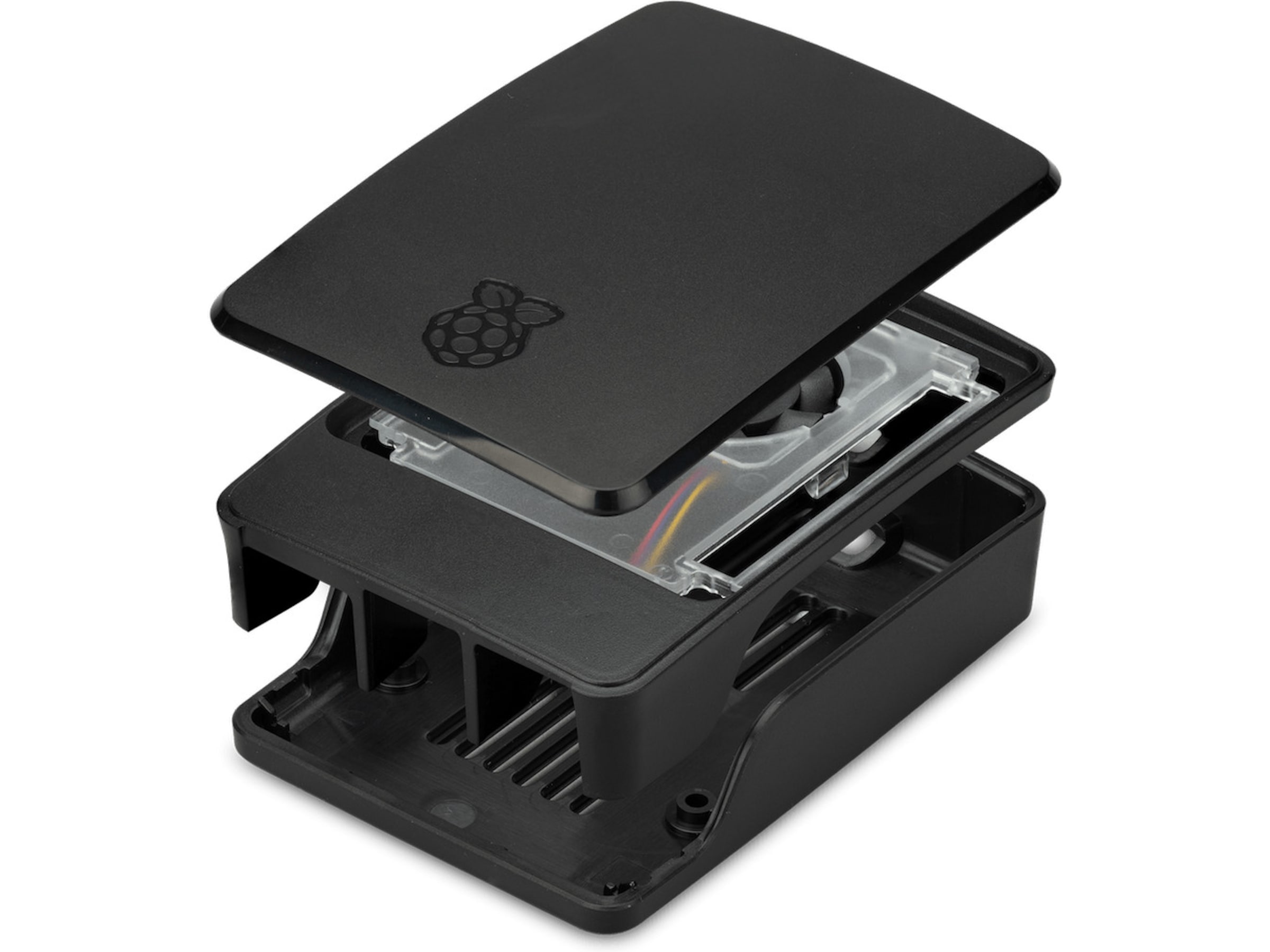 Raspberry Pi 5 officiellt skal (svart/grå) Tillbehör