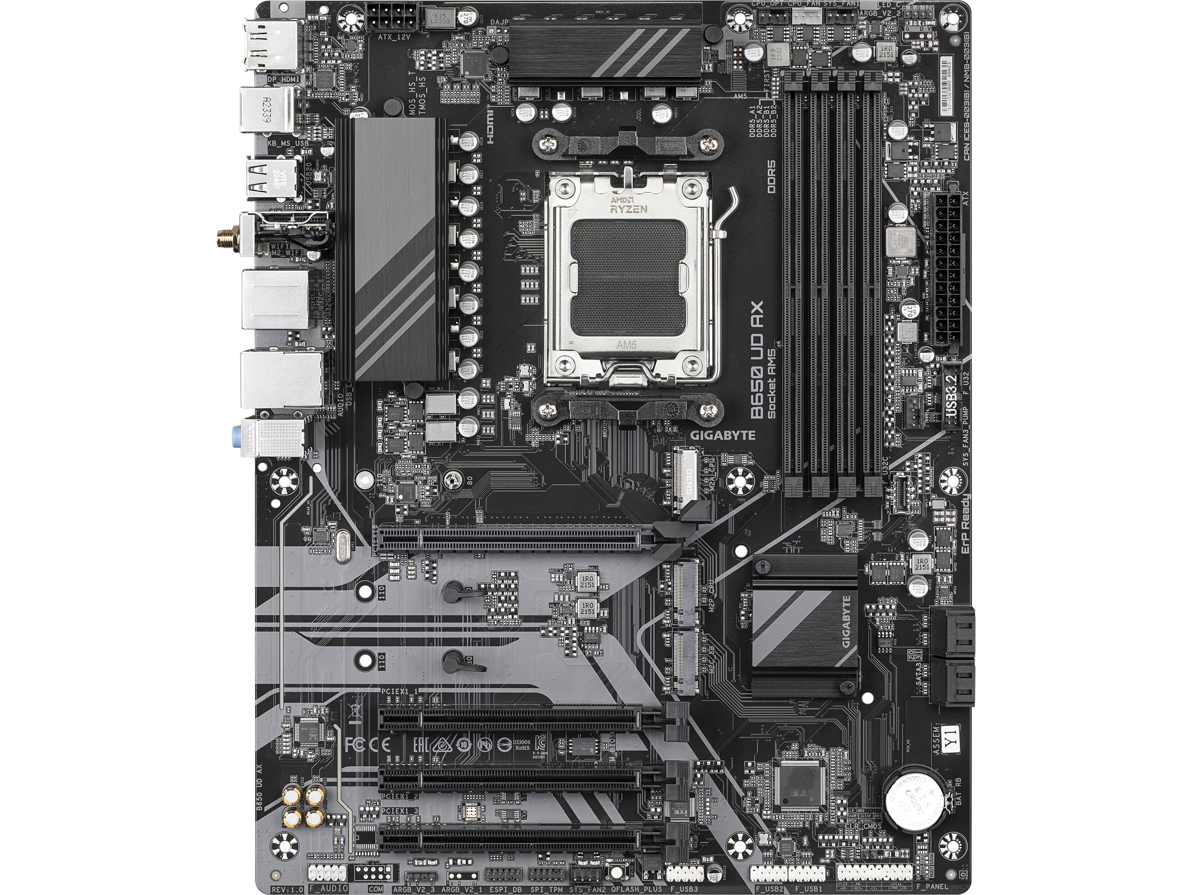 Gigabyte B650 UD AX Moderkort AMD Socket