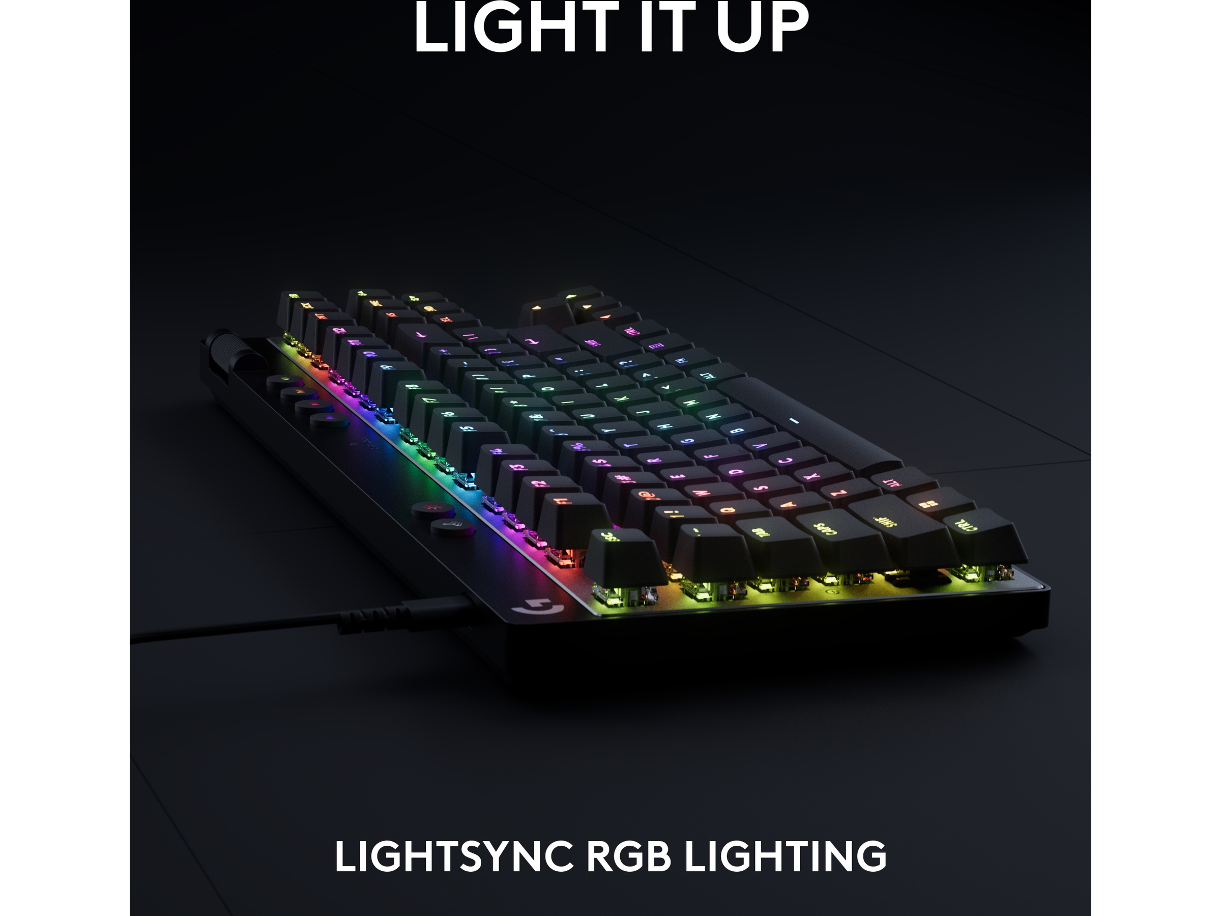 Logitech G Pro X TKL Rapid gamingtangentbord (svart) -B-Grade Demo tangentbord