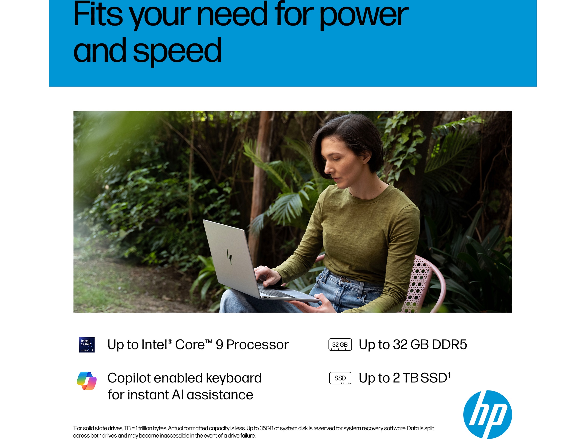 HP OmniBook 7 AI PC 16-ay0082no 16" 2K OLED Datorer - Bärbara / laptop