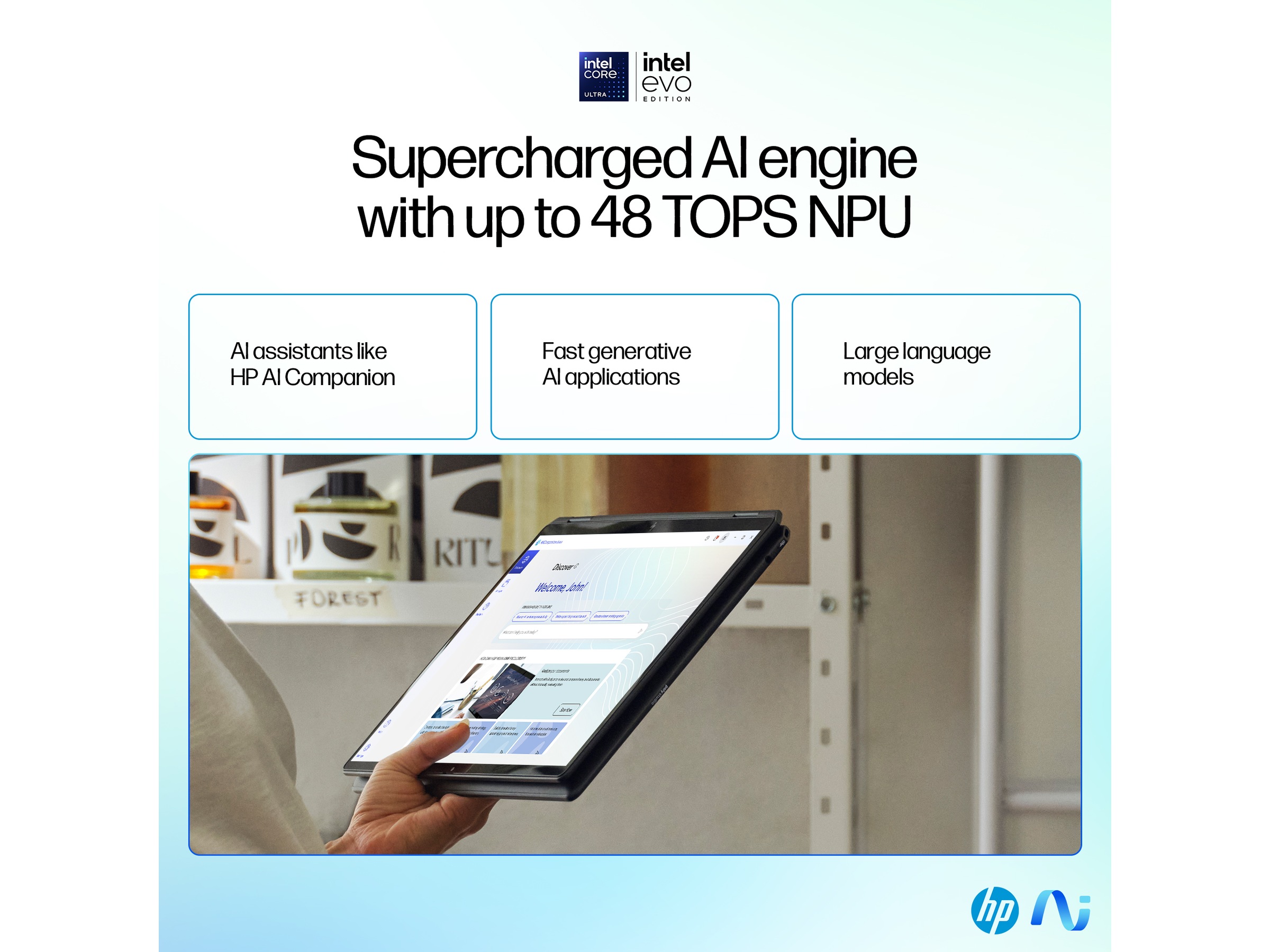 HP OmniBook Ultra Flip AI PC 14-fh0093no 14" 3K OLED Touch Datorer - Bärbara / laptop