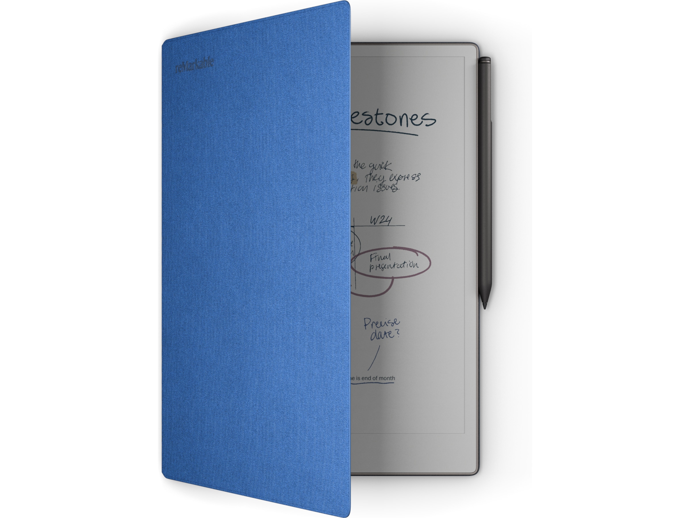 reMarkable Paper Pro Book Folio (kobolt) -B-Grade Demo övrigt i datorer