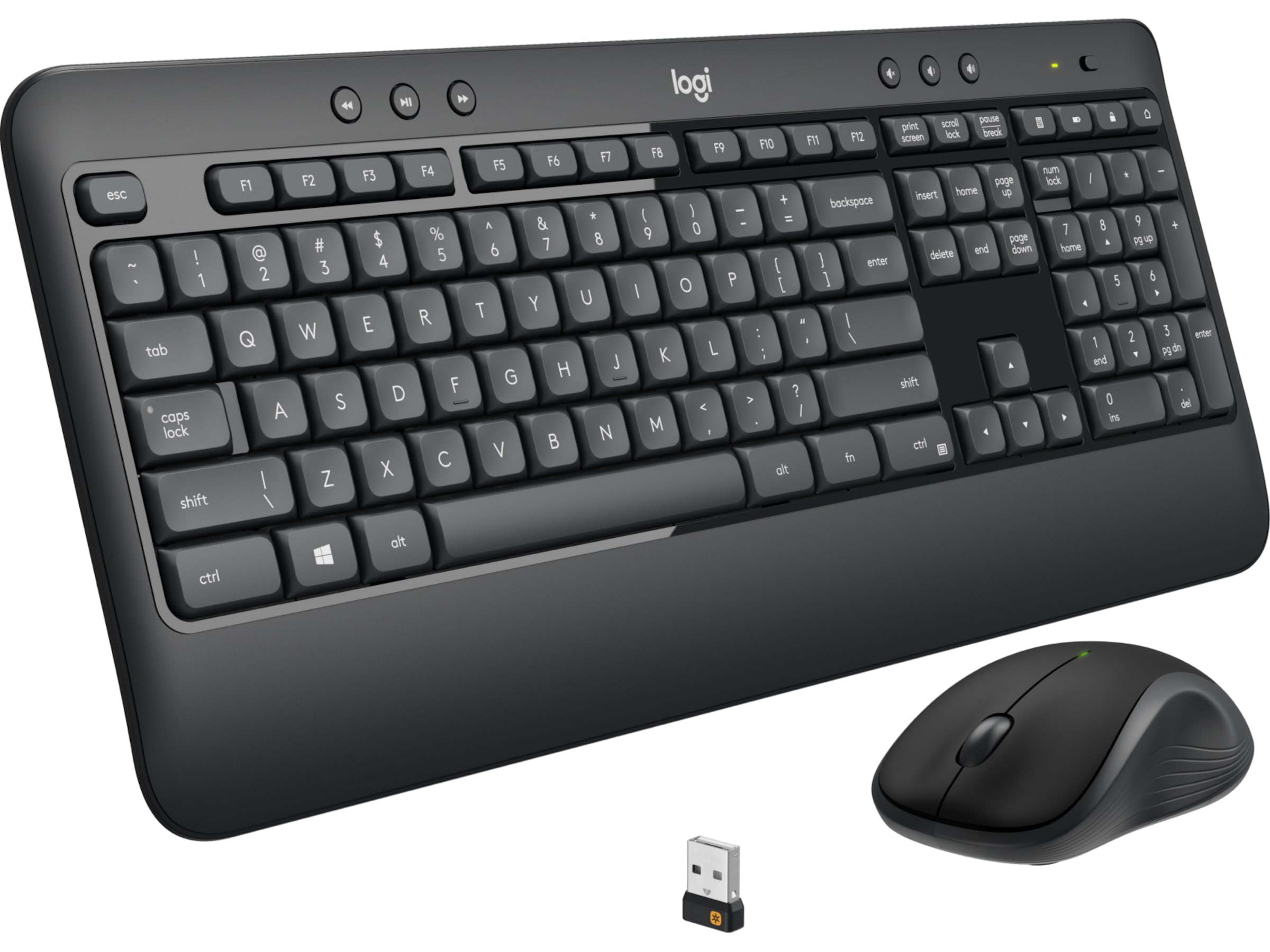 Logitech MK540 Advanced Combo Trådlös Mus & tangentbord -combo-paket