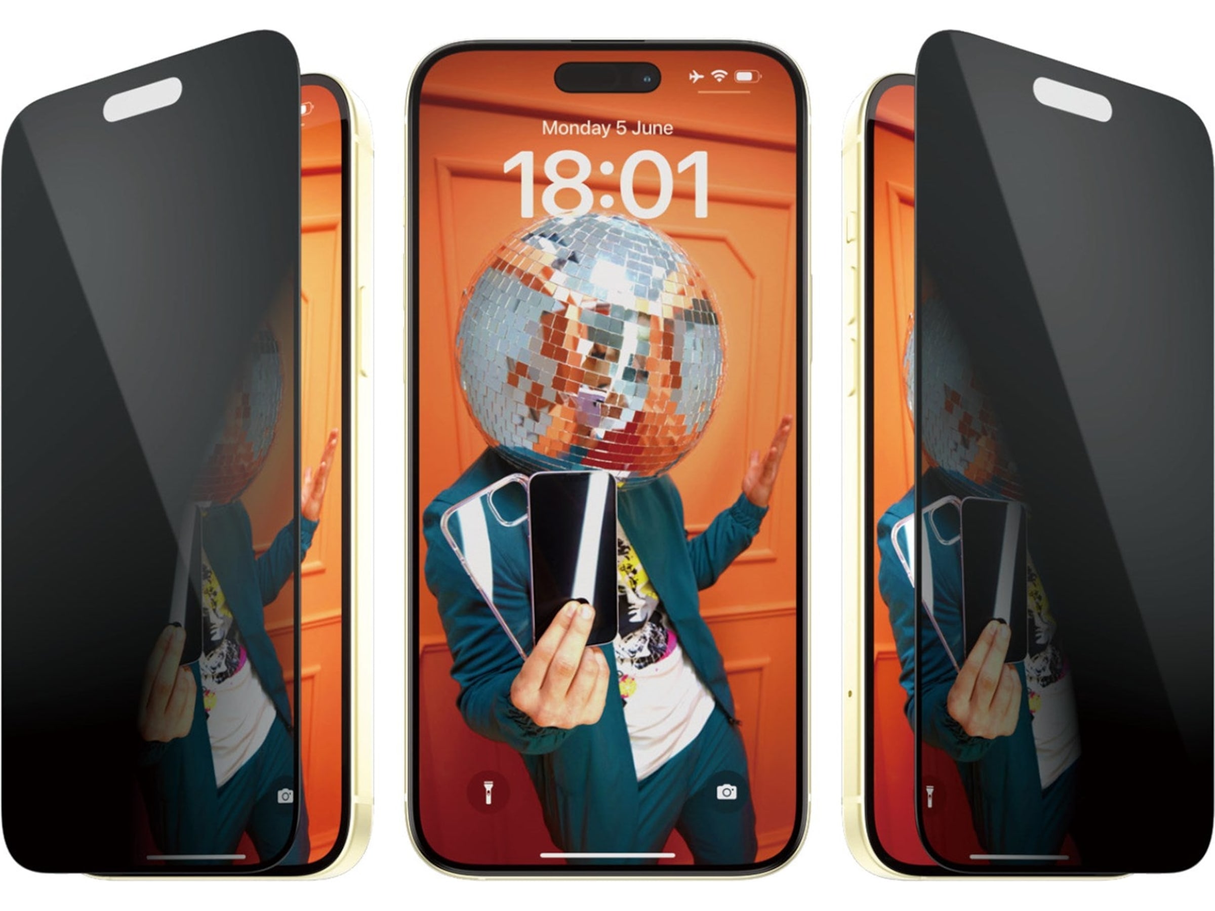 Panzerglass iPhone 15 Plus Privacy Skärmskydd Skärmskydd mobiltelefon