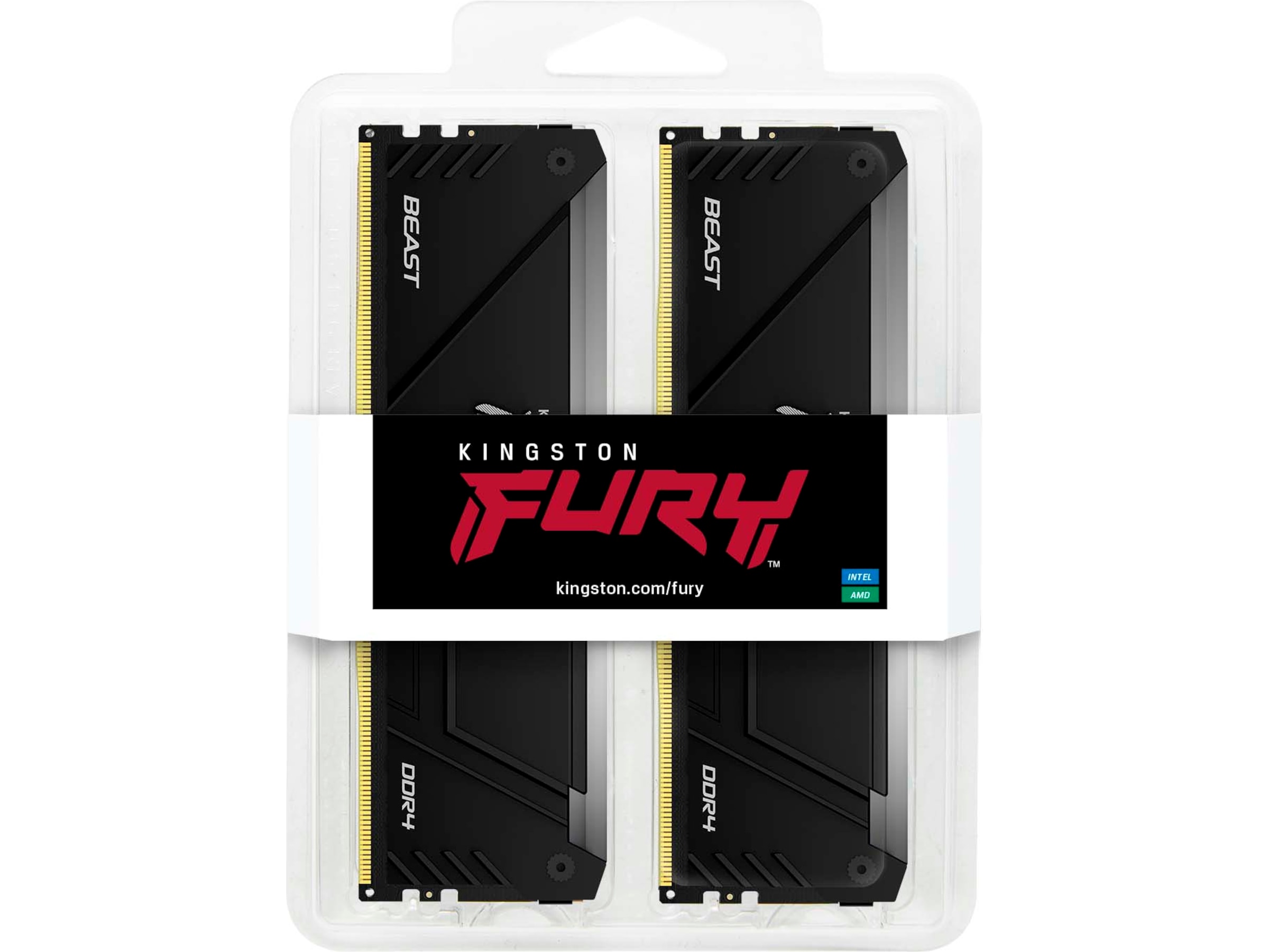 Kingston FURY Beast RGB DDR4 3600MHz 16GB Minne