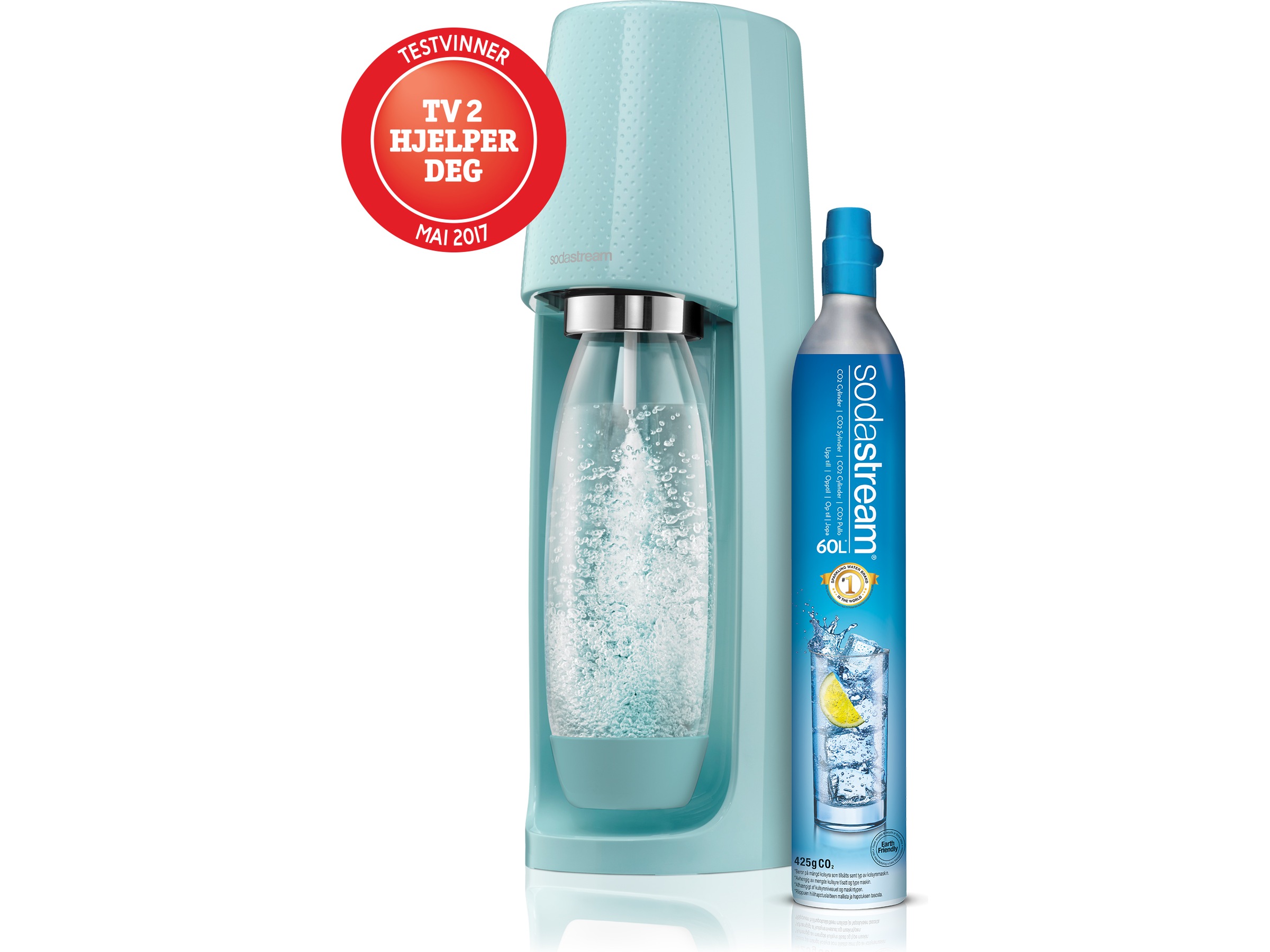 Sodastream Spirit Icy Blue Komplett.se