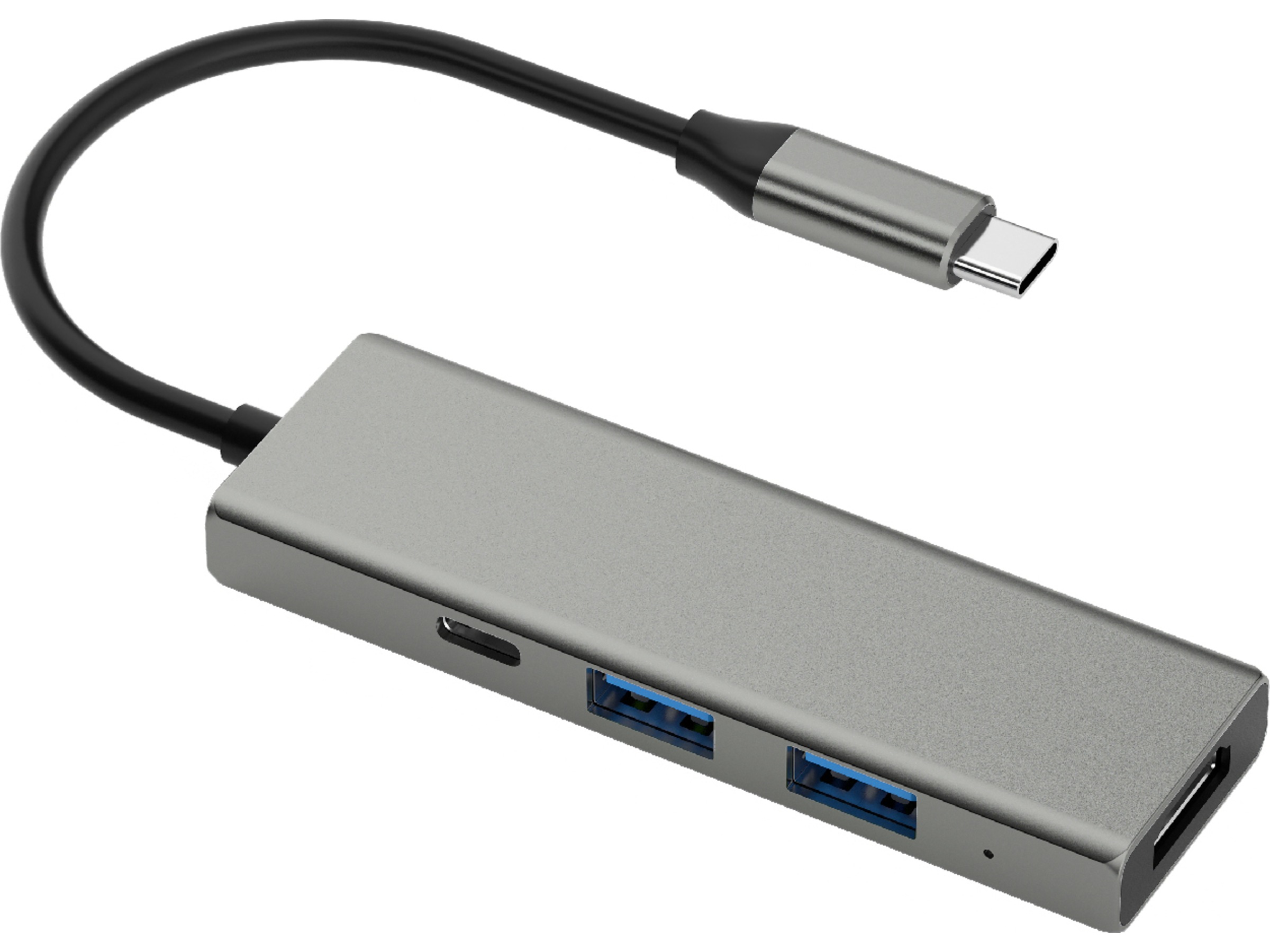Andersson USB-C Hub (grå) Dockningsstation och USB-hub
