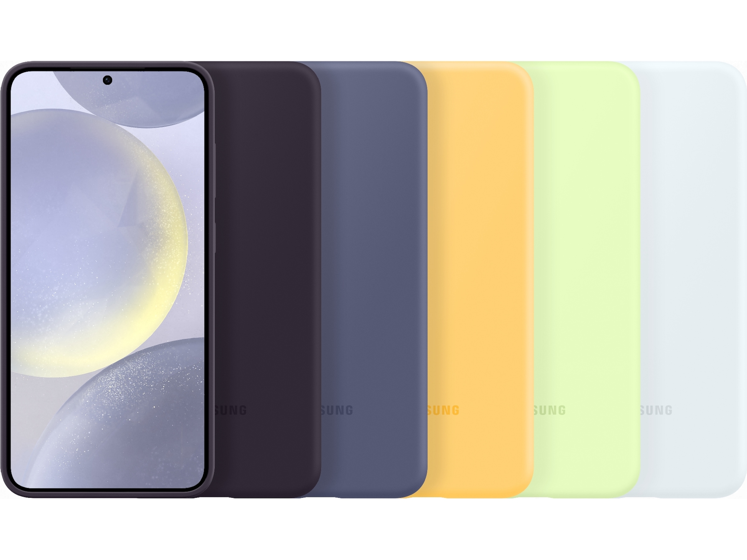 Samsung Galaxy S24+ Silikonskydd (light green) Mobilskal