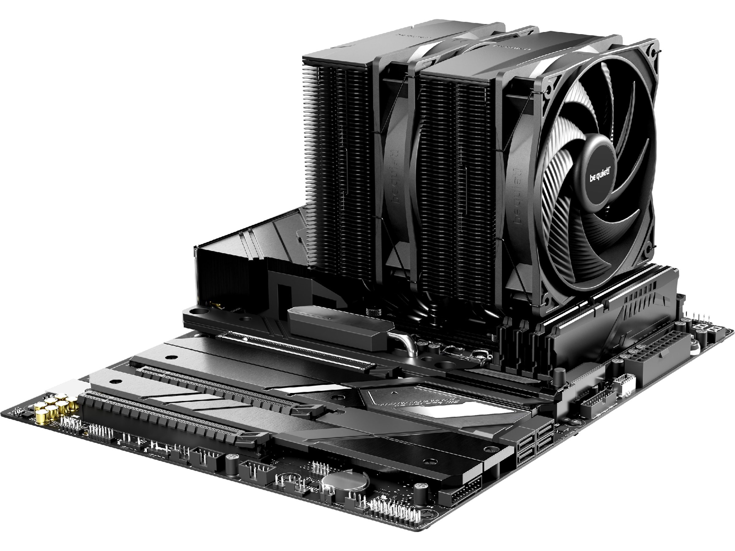 be quiet! Pure Rock Pro 3 Black CPU Kylare CPU - Luftkylning