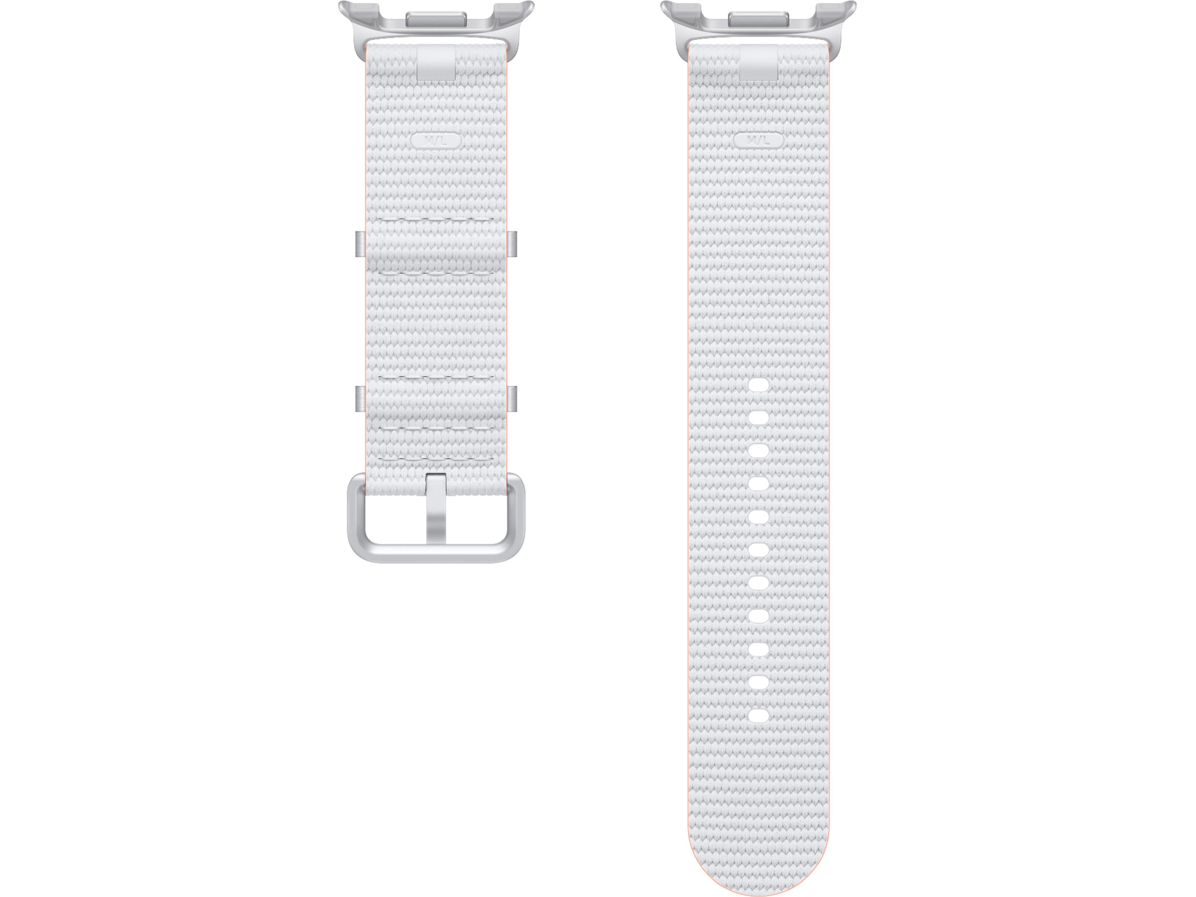 Samsung Galaxy Watch8 / Watch8 Classic Athleisure Band M/L (white) Armband