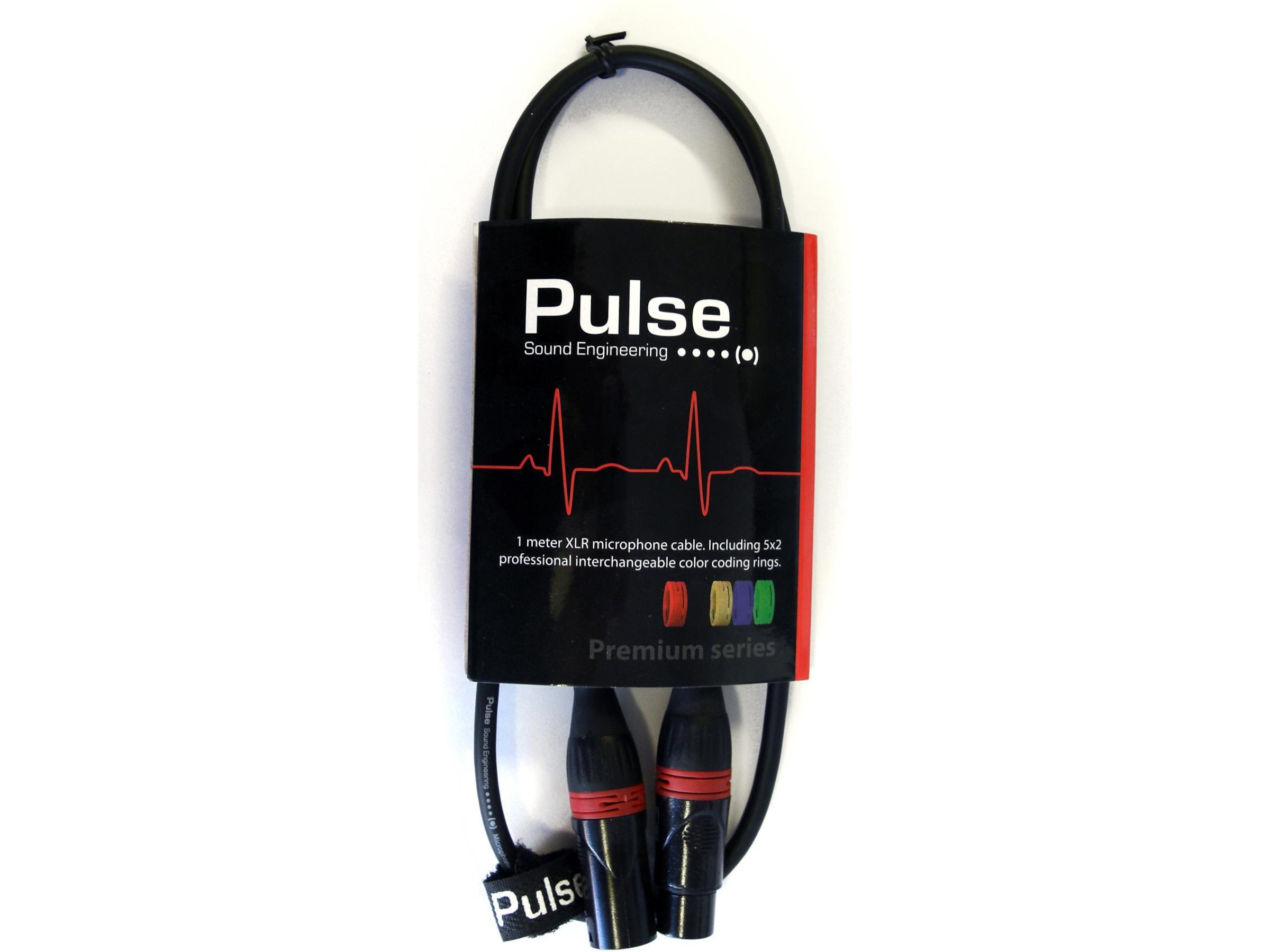 Pulse Mikrofonkabel 1m XLR/XLR Kameramikrofon