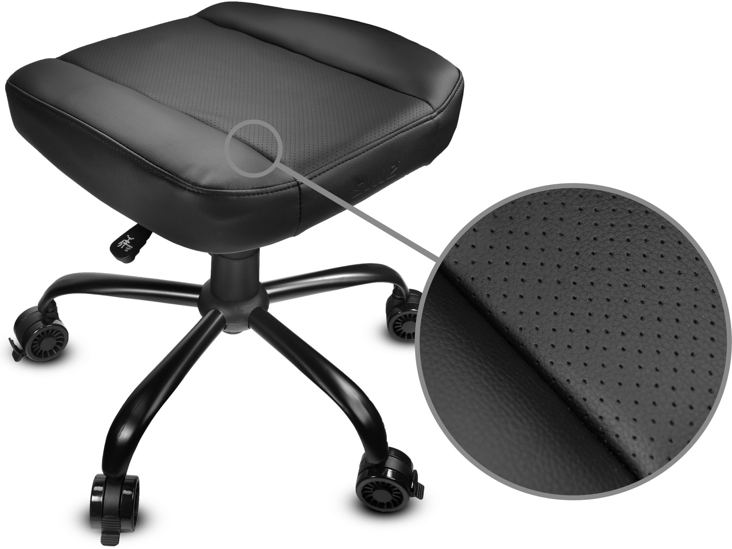 Svive Telesto fotpall (svart) Tillbehör till gamingstolar