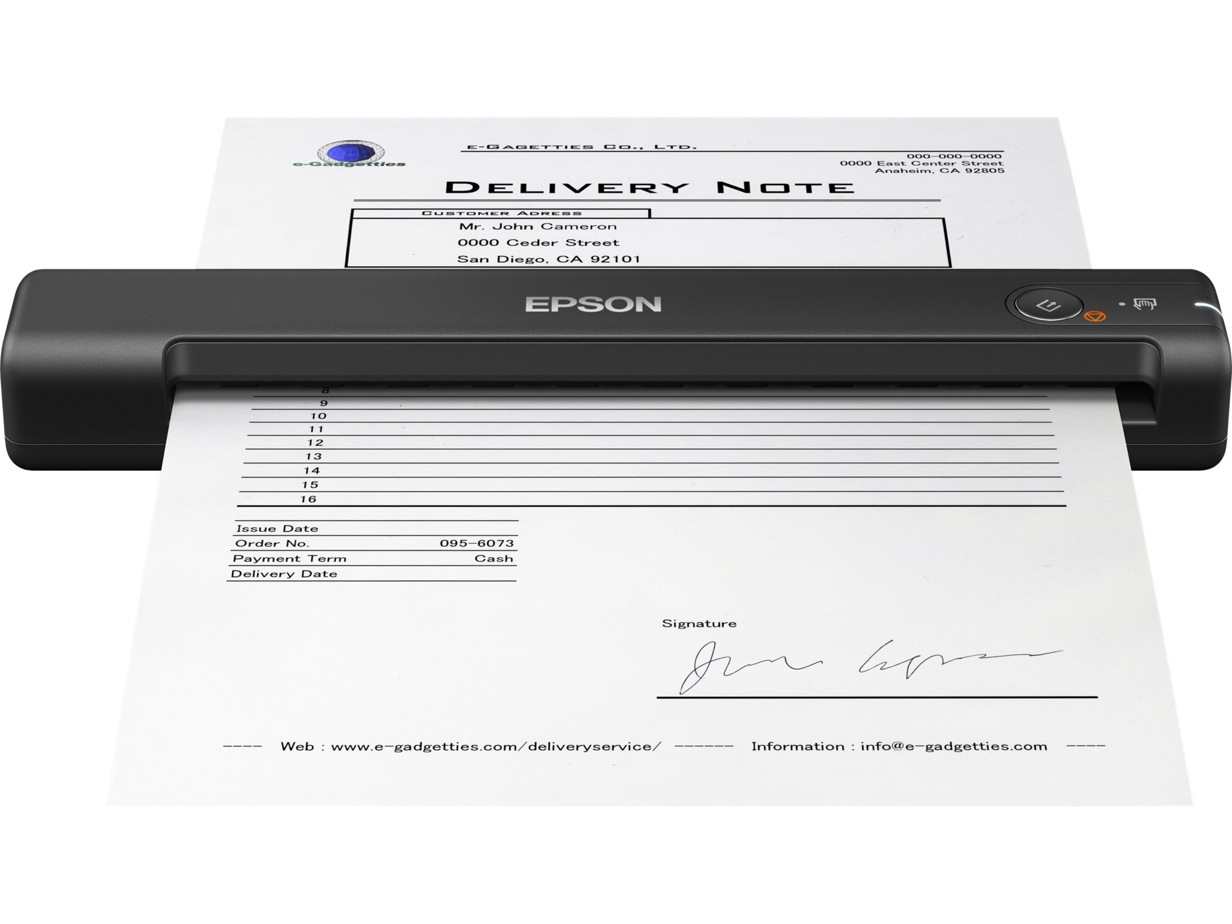 Epson Workforce ES-50 Skanner