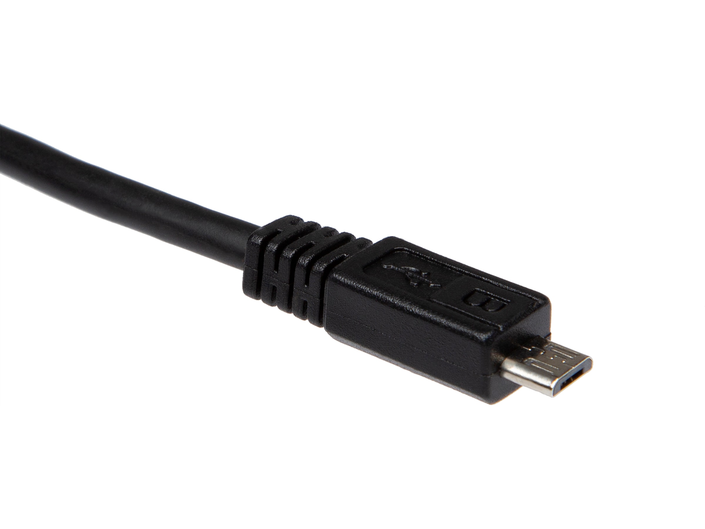 USB-A till USB Micro-B kabel 5m (svart) USB-kablar