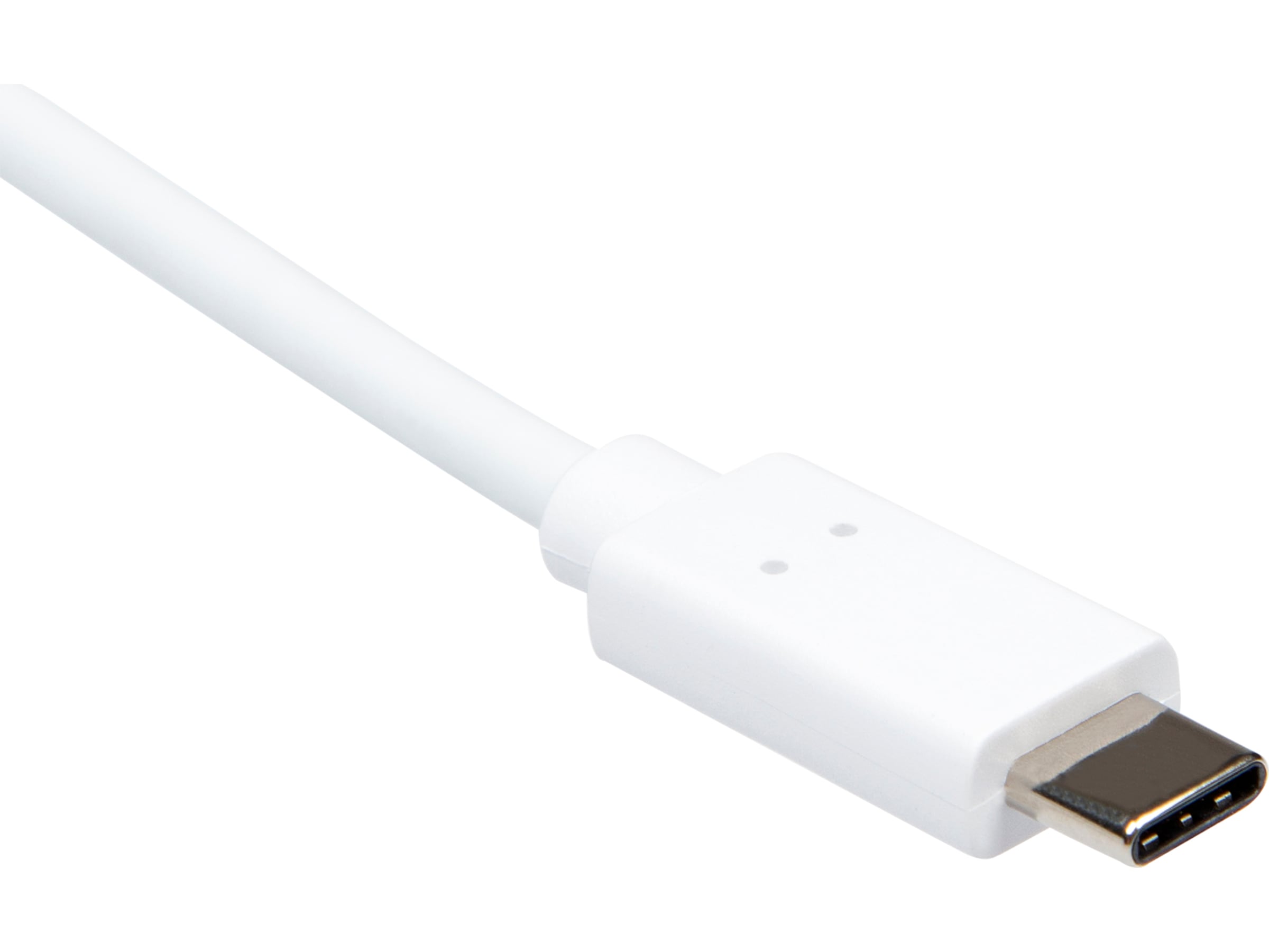 USB-A till USB-C kabel 2m (vit) USB-kablar