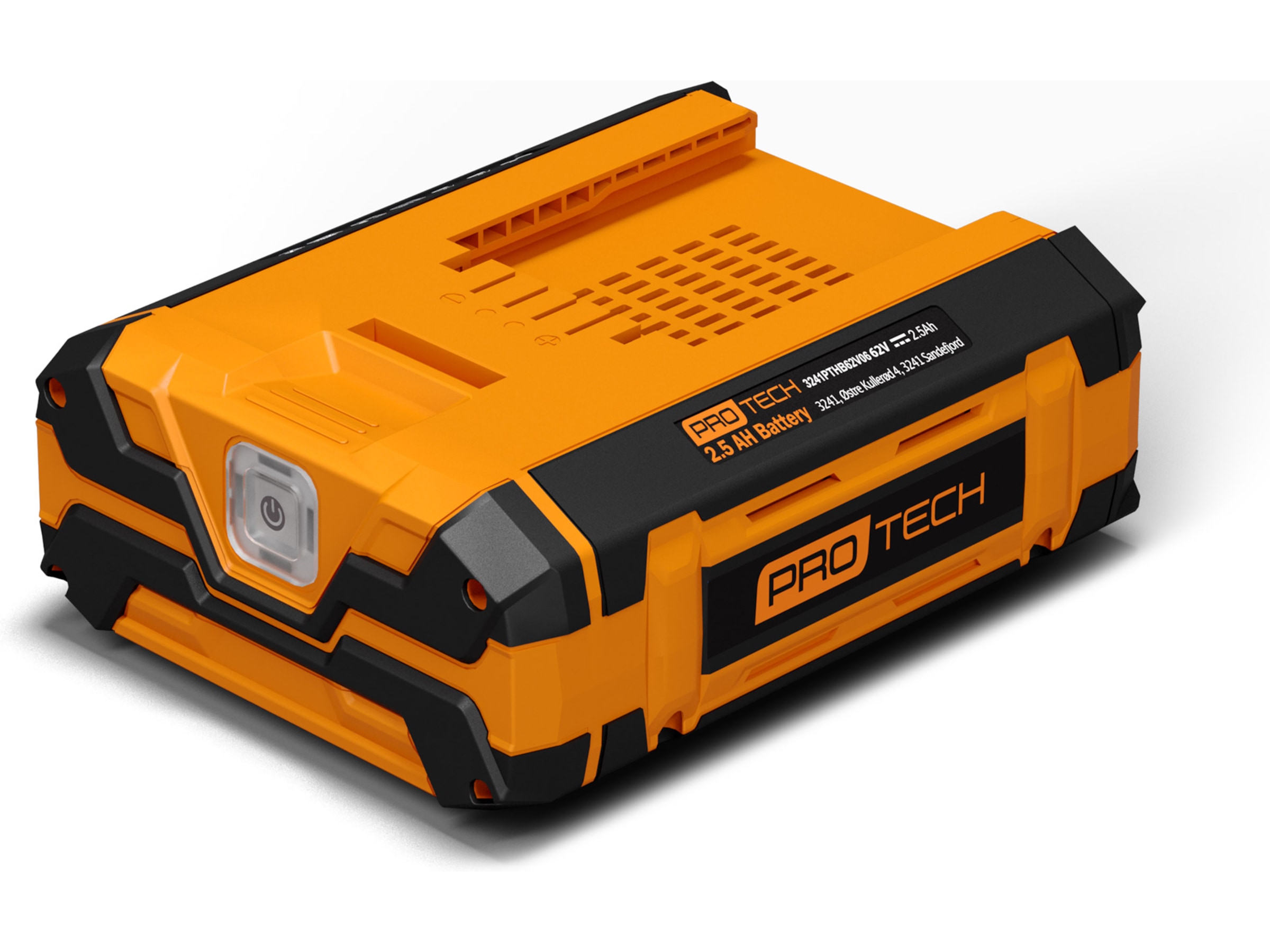 Protech +62 Volt 2,5 Ah batteri Batterier till trädgårdsmaskiner