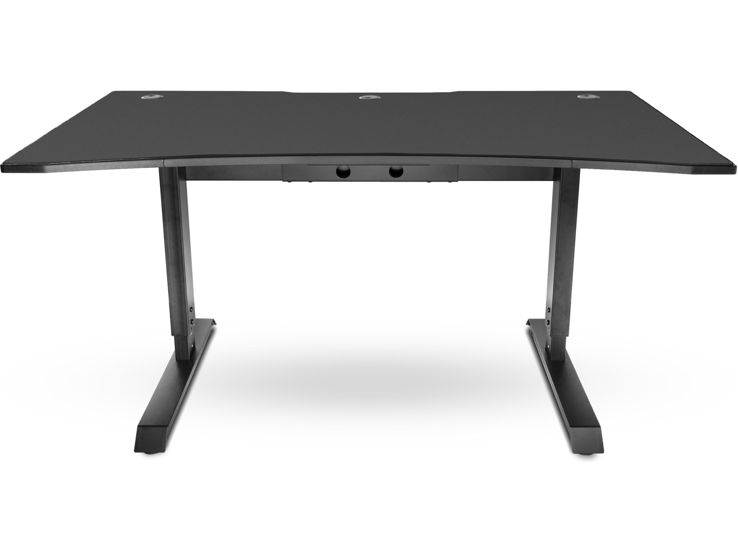 Svive Altair Gaming Desk matt svart med svarta sömmar Gamingdesk