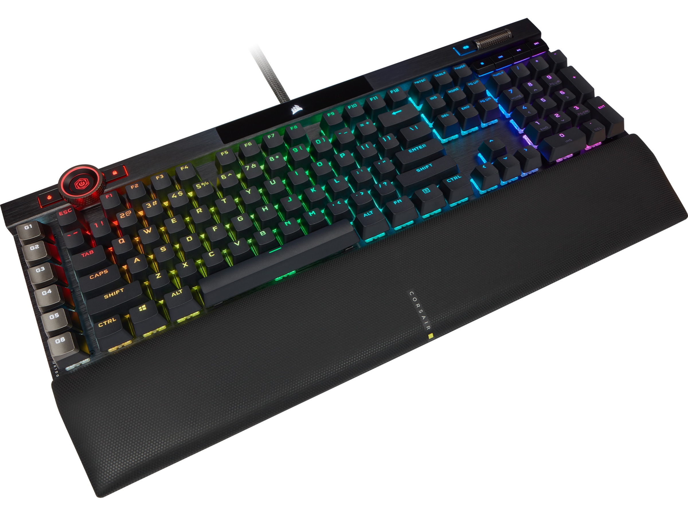 Corsair K100 RGB Gamingtangentbord (svart) Gamingtangentbord