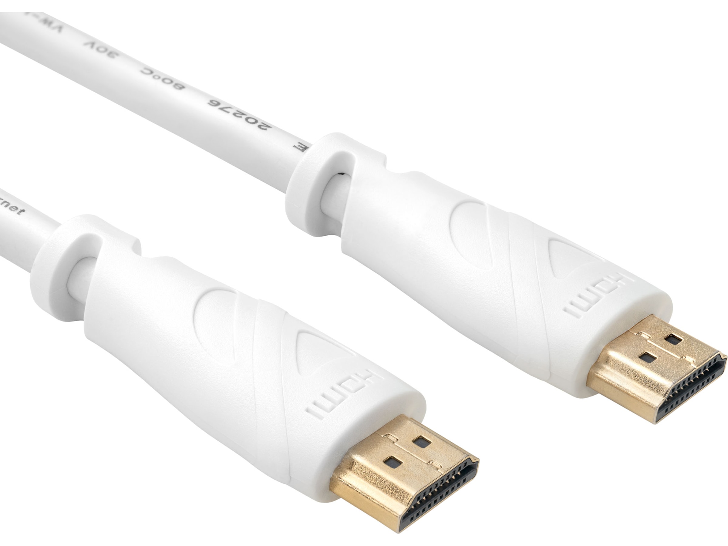 HDMI kabel 5m (vit) HDMI-kablar
