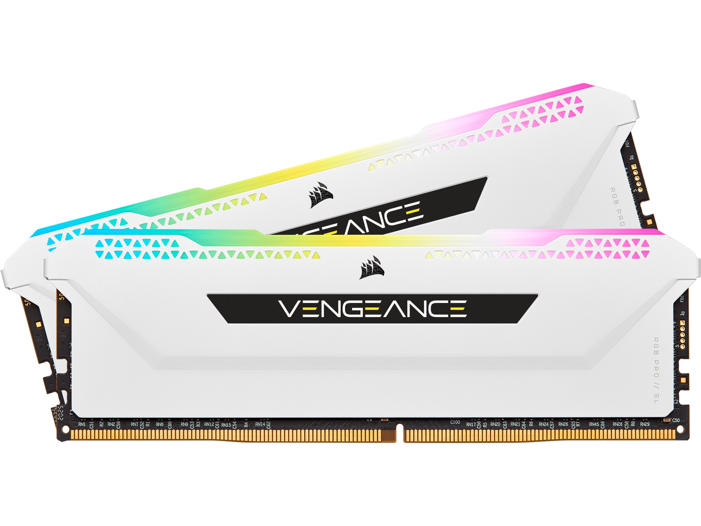 Corsair Vengeance RGB PRO SL DDR4 3600Mhz 32GB (vit) Minne