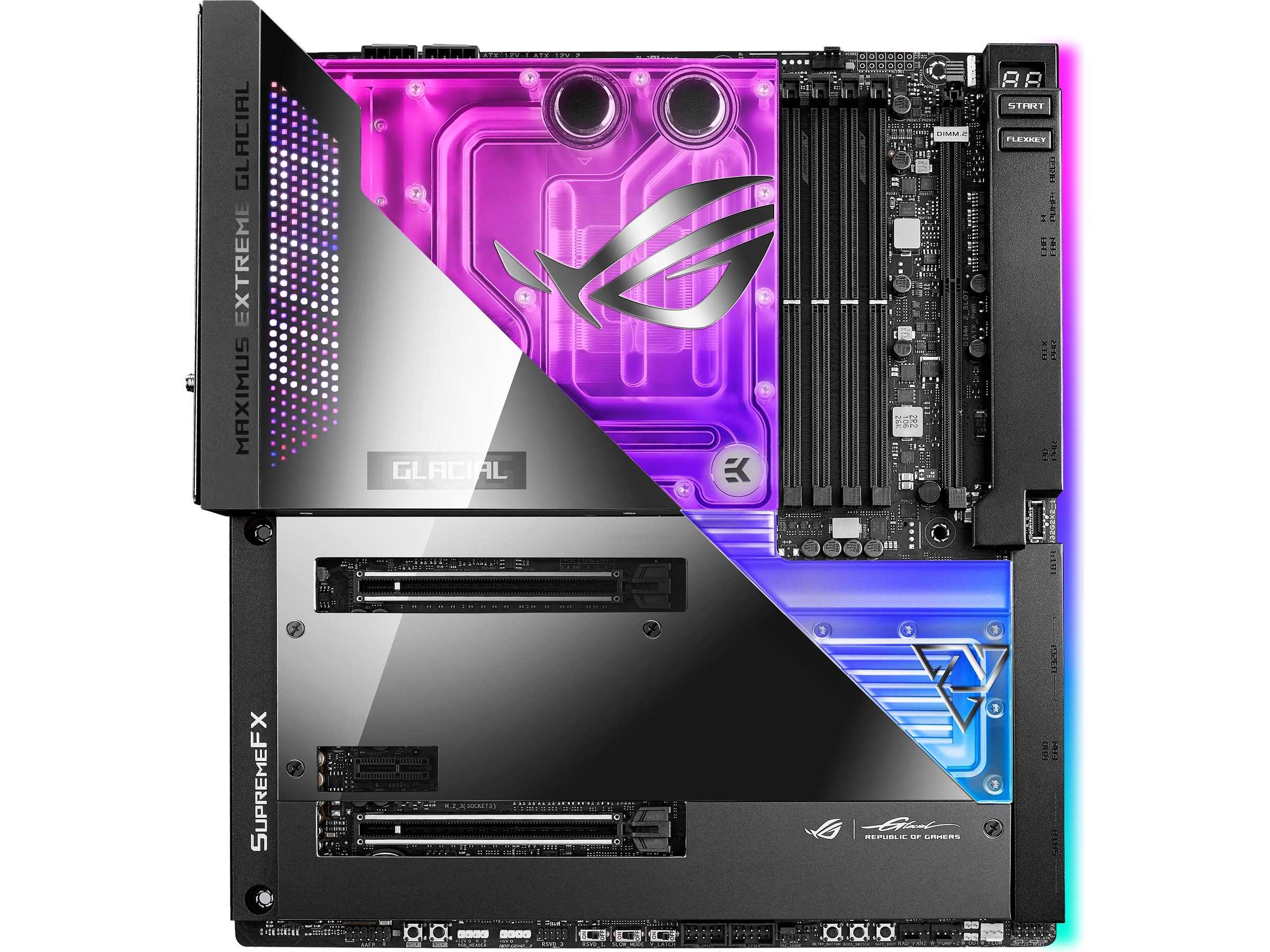 ASUS ROG MAXIMUS Z690 EXTREME GLACIAL Moderkort Intel Socket 
