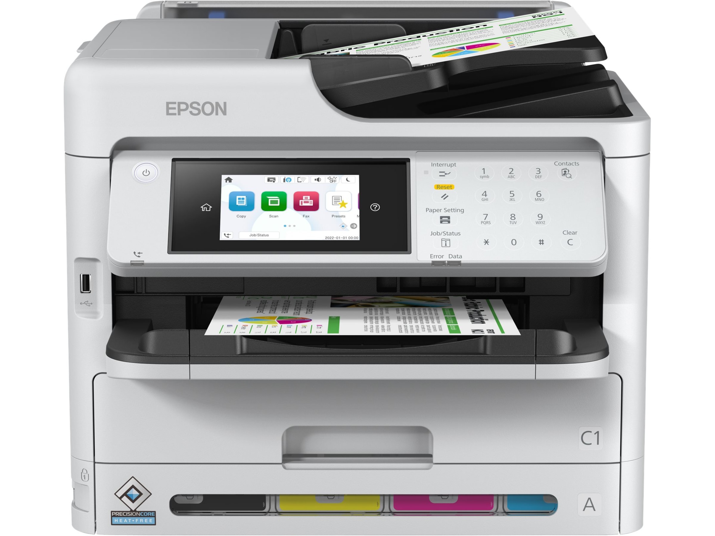 Epson Workforce Pro WF-C5890DWF bläckstråleskrivare Skrivare