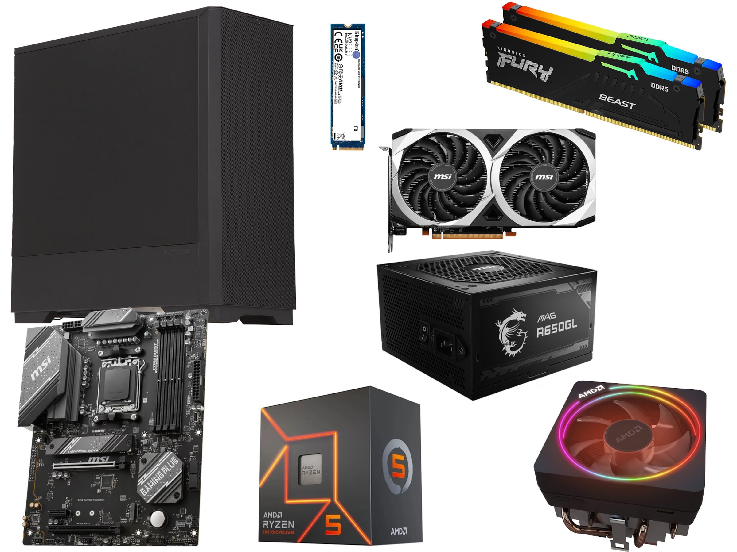 Komplett Build 5 - 7500F Komplett Build