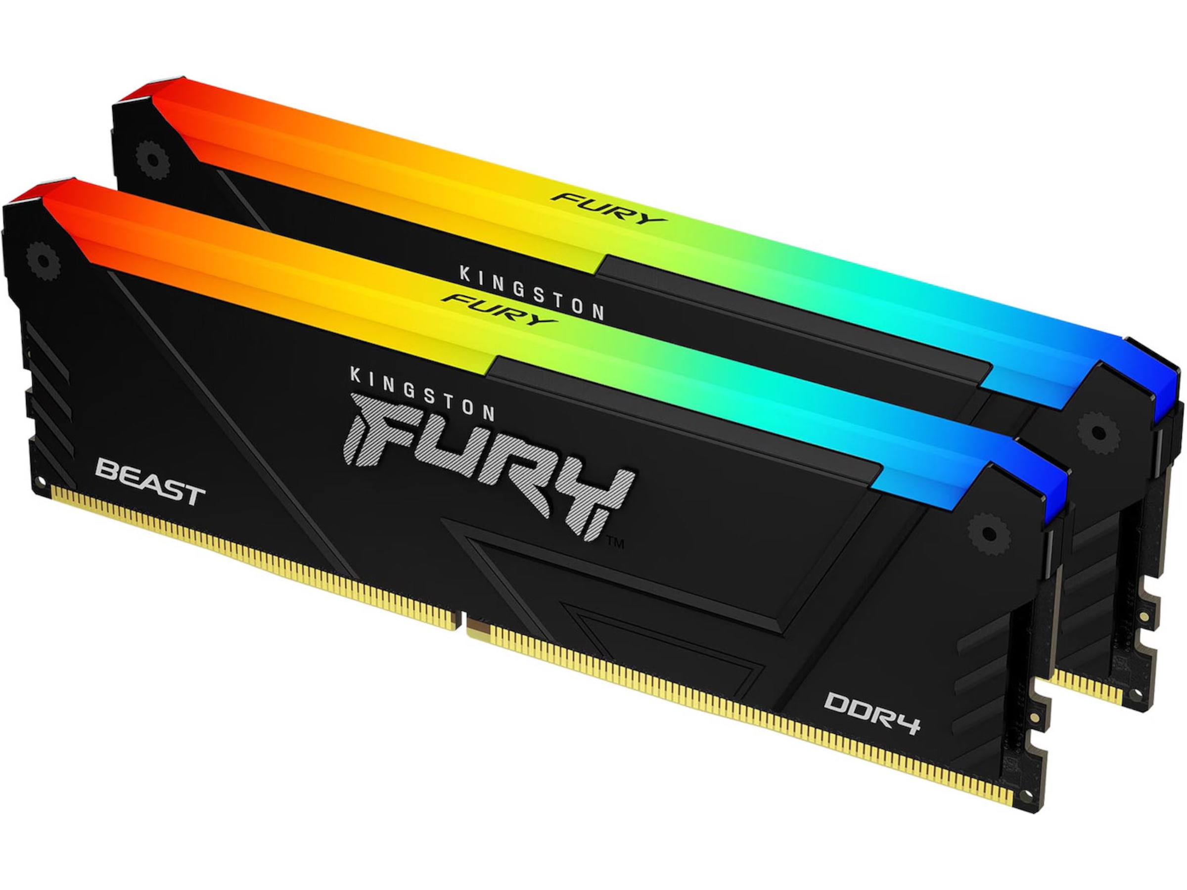 Kingston FURY Beast Black RGB DDR4 3200MHz 16GB Minne