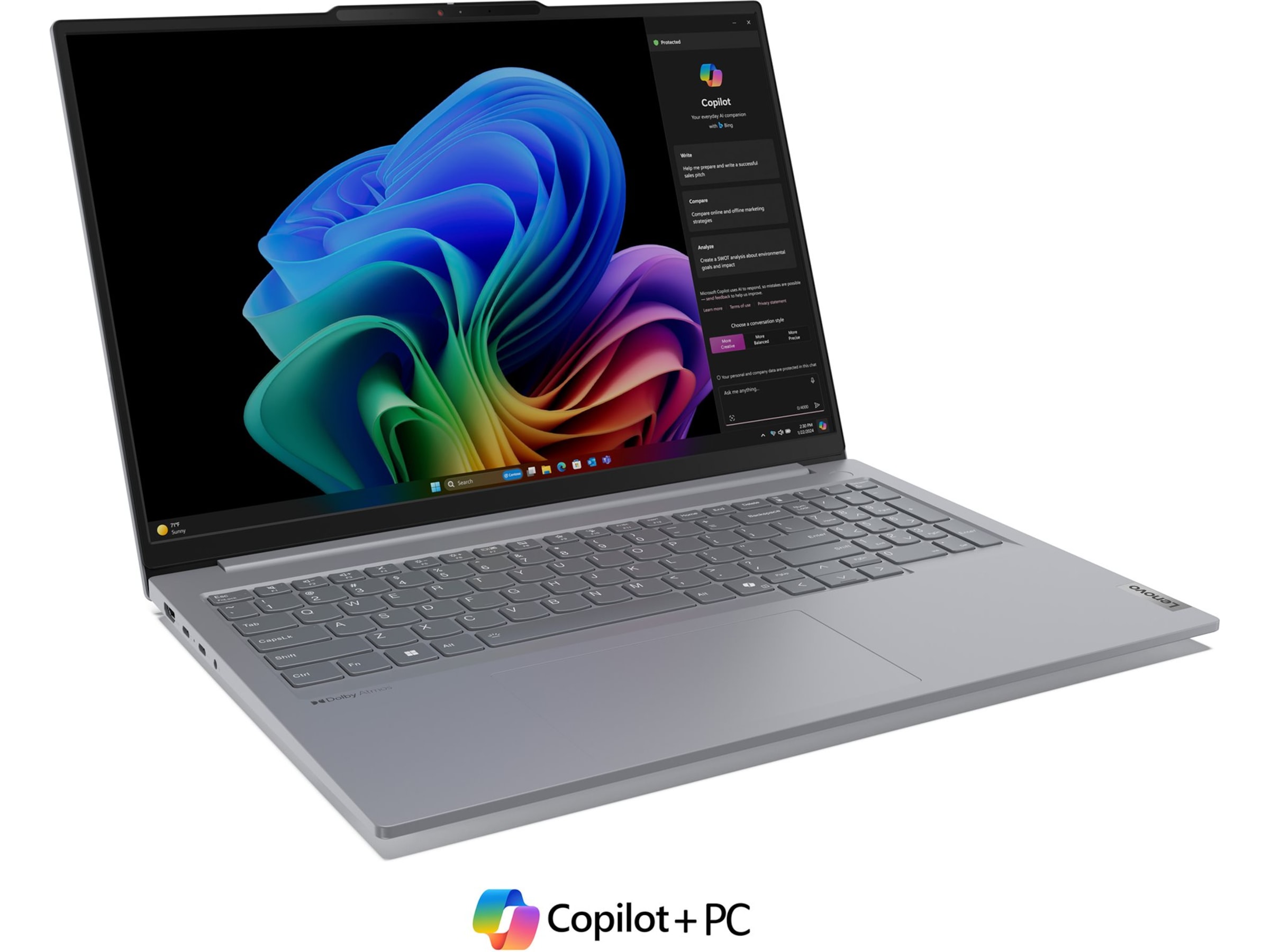 Lenovo ThinkBook 16 G7 16" WUXGA Copilot+ PC Datorer - Bärbara / laptop