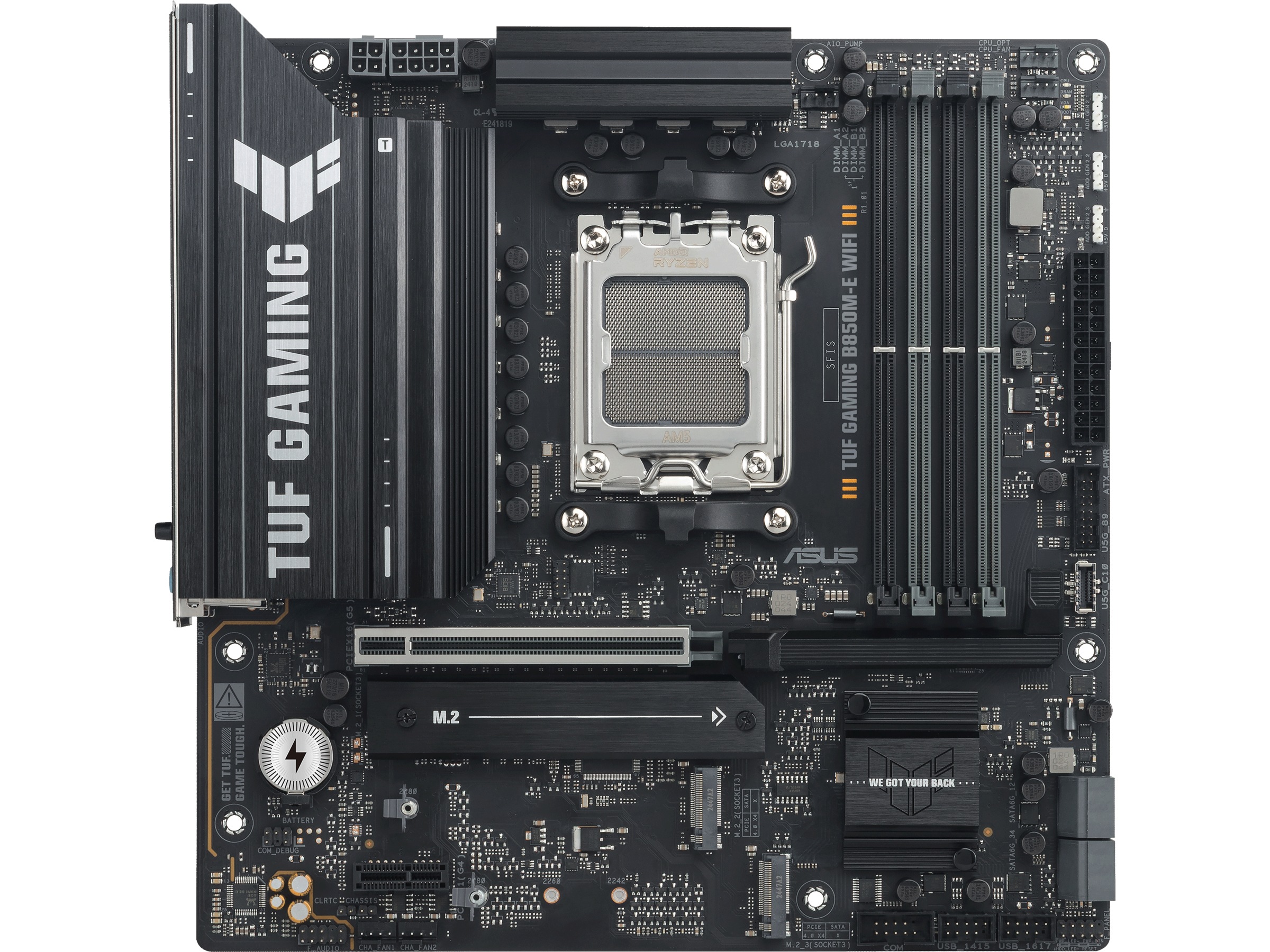 Asus TUF Gaming B850M-E WIFI Moderkort AMD Socket
