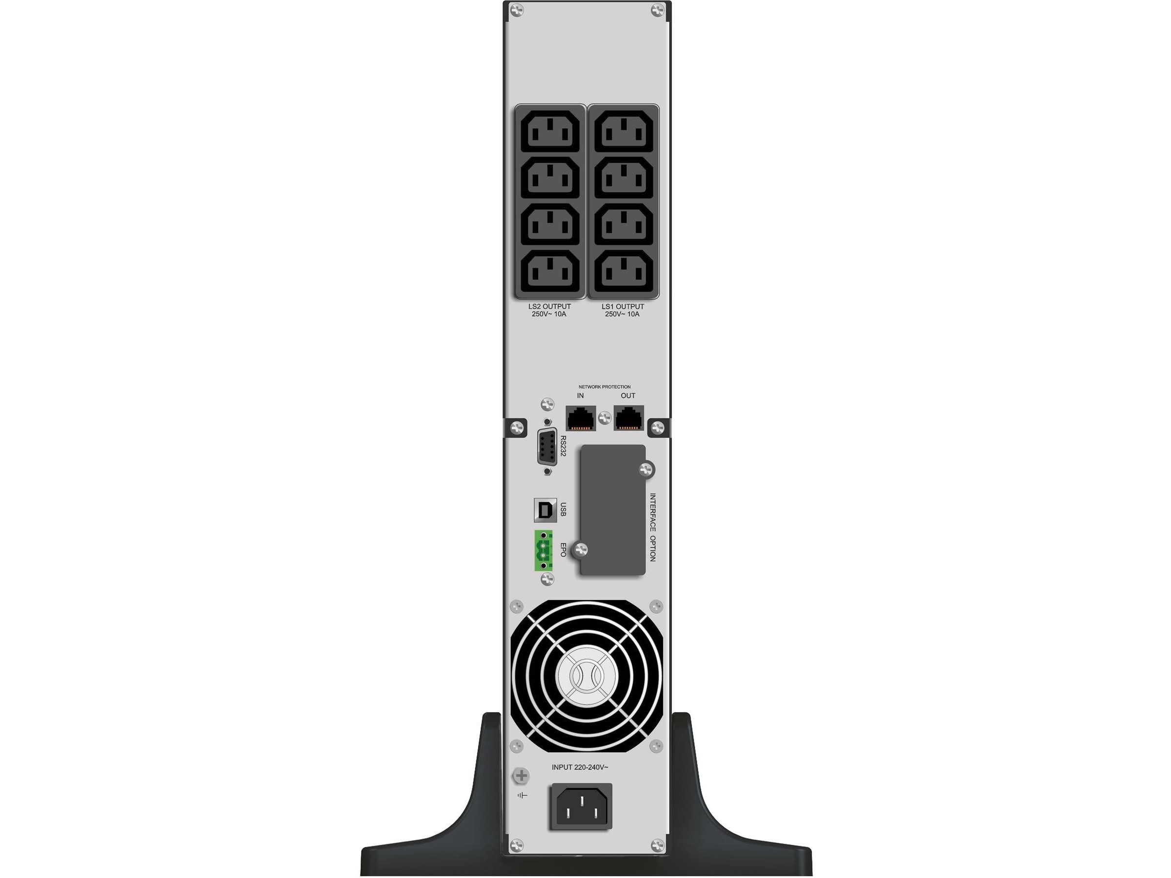 BlueWalker PW UPS VI 2000 RT HID UPS och UPS-batteri