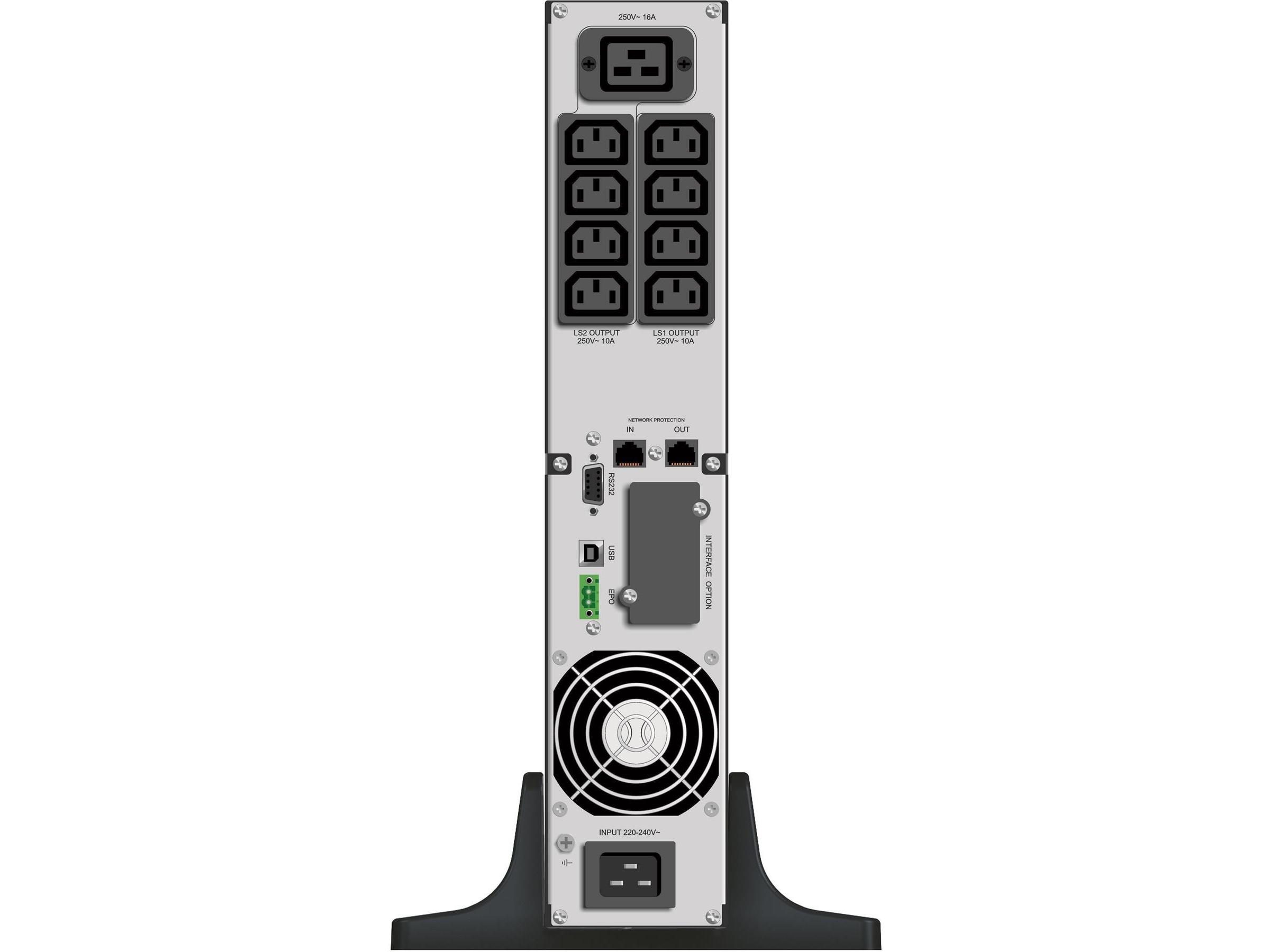 BlueWalker PW UPS VI 3000 RT HID UPS och UPS-batteri