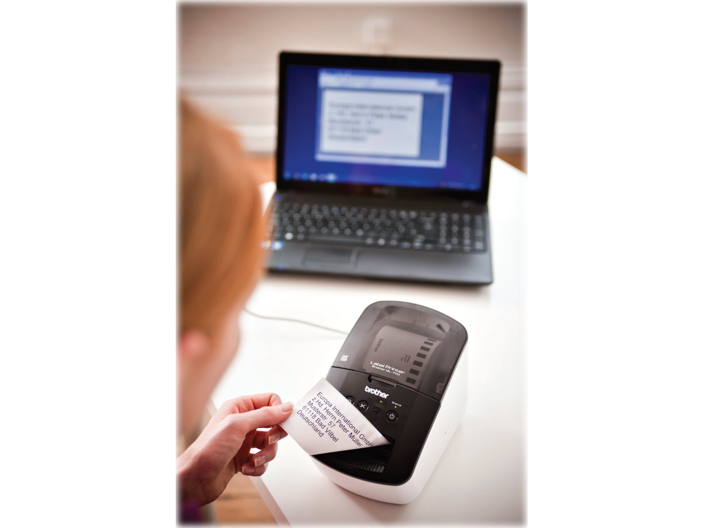 Brother QL700 Etikett & märkmaskin