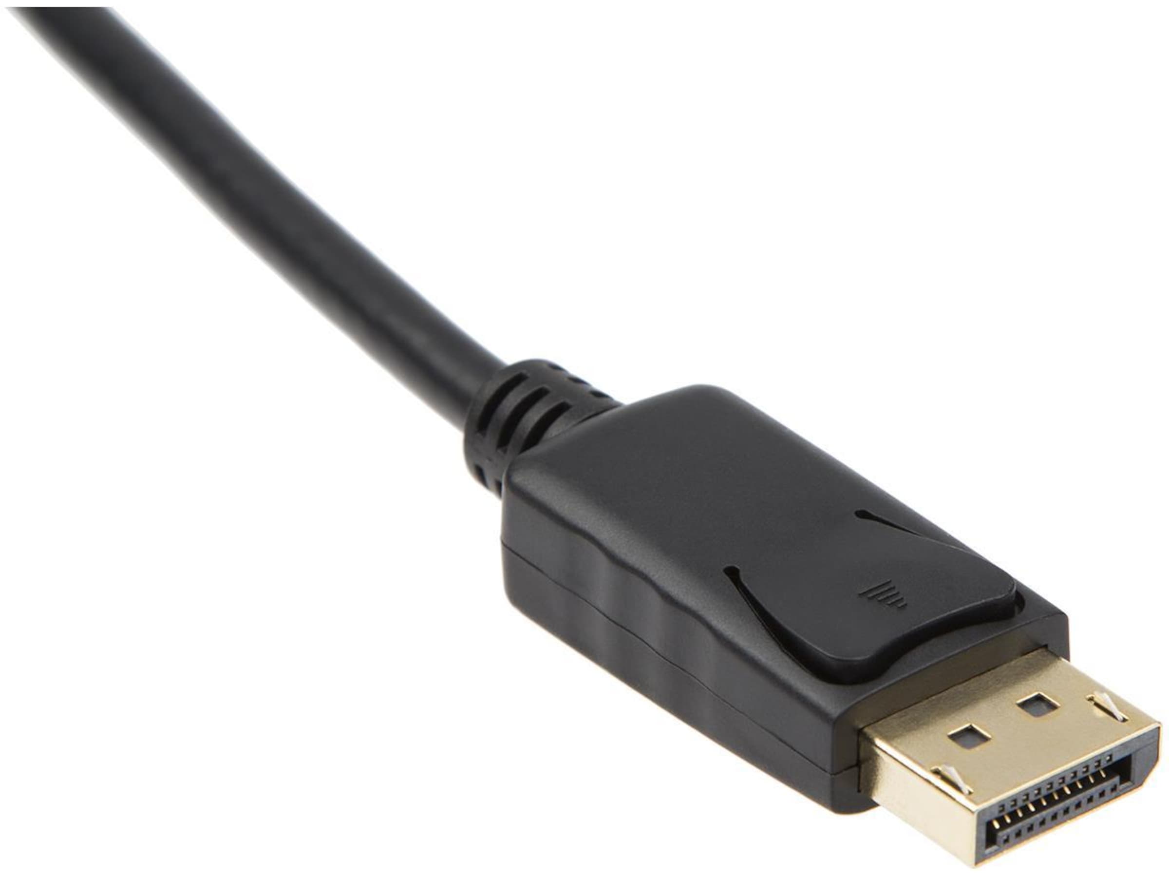 Displayport till HDMI Adapter 5cm (svart) Kabel adapter och övergångar