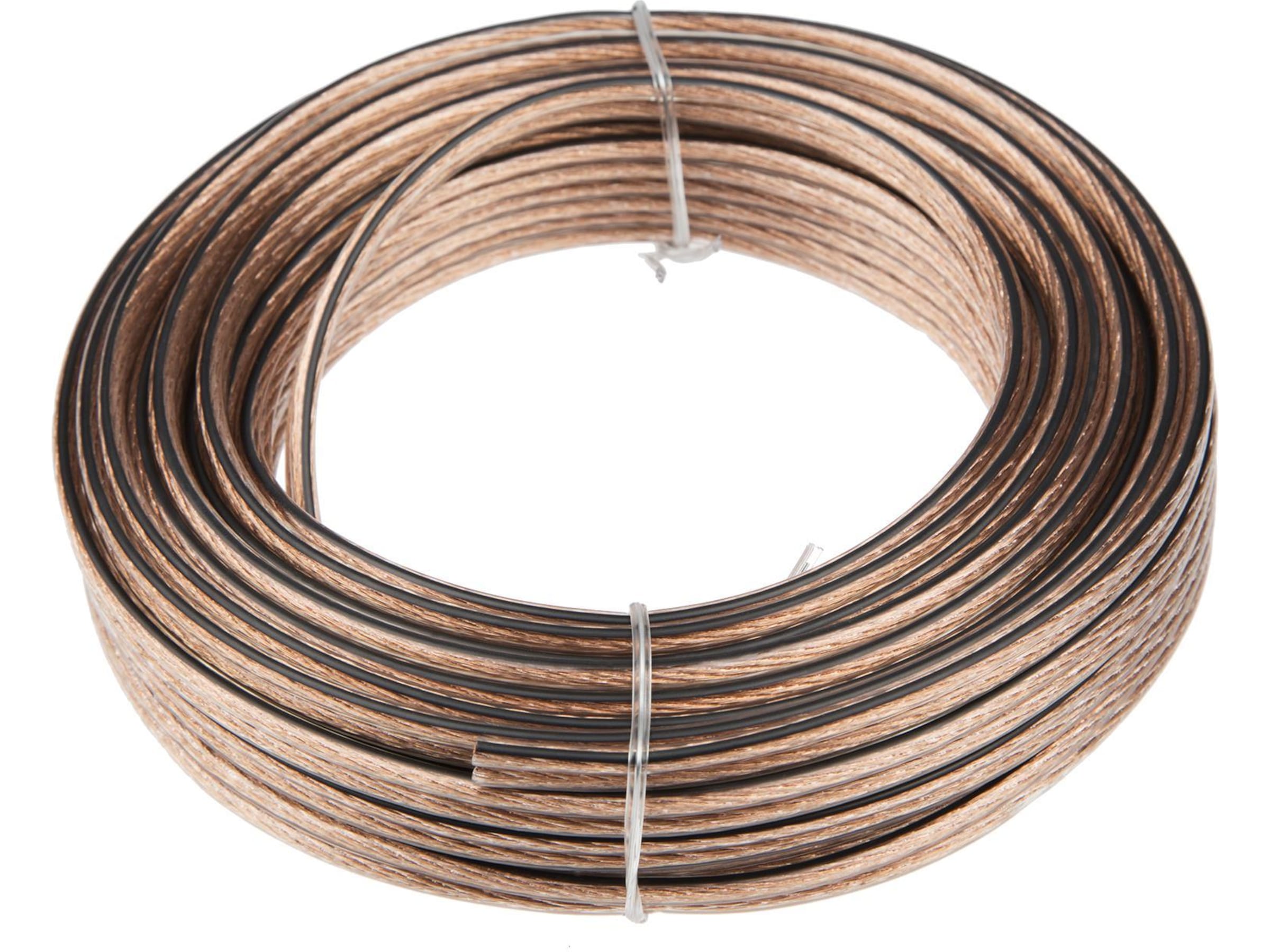 Högtalarkabel 20m (koppar) HiFi- och högtalarkablar