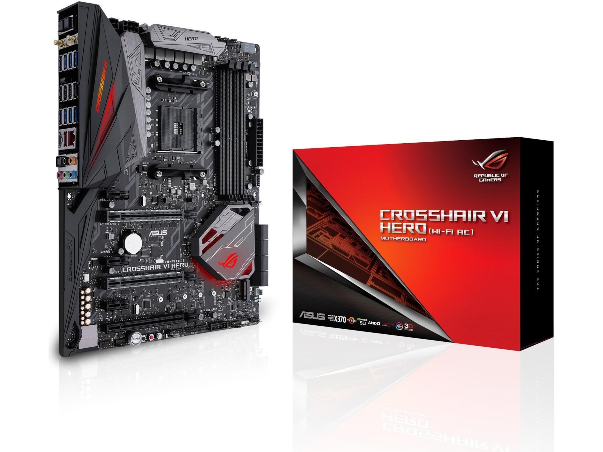 ASUS ROG Crosshair VI Hero(WiFi ac)-Demo - Komplett.se