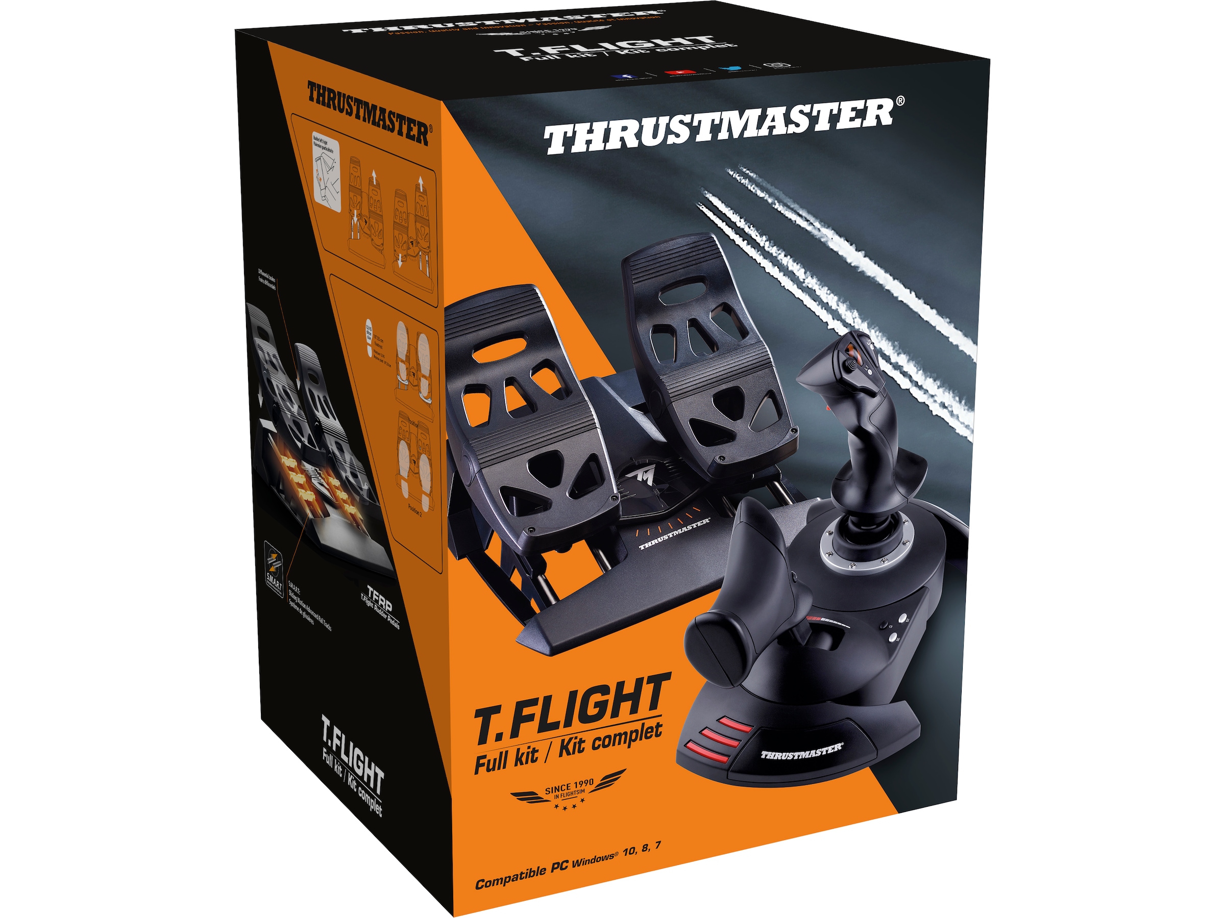 Thrustmaster T-Flight Full Kit Ratt och pedaler