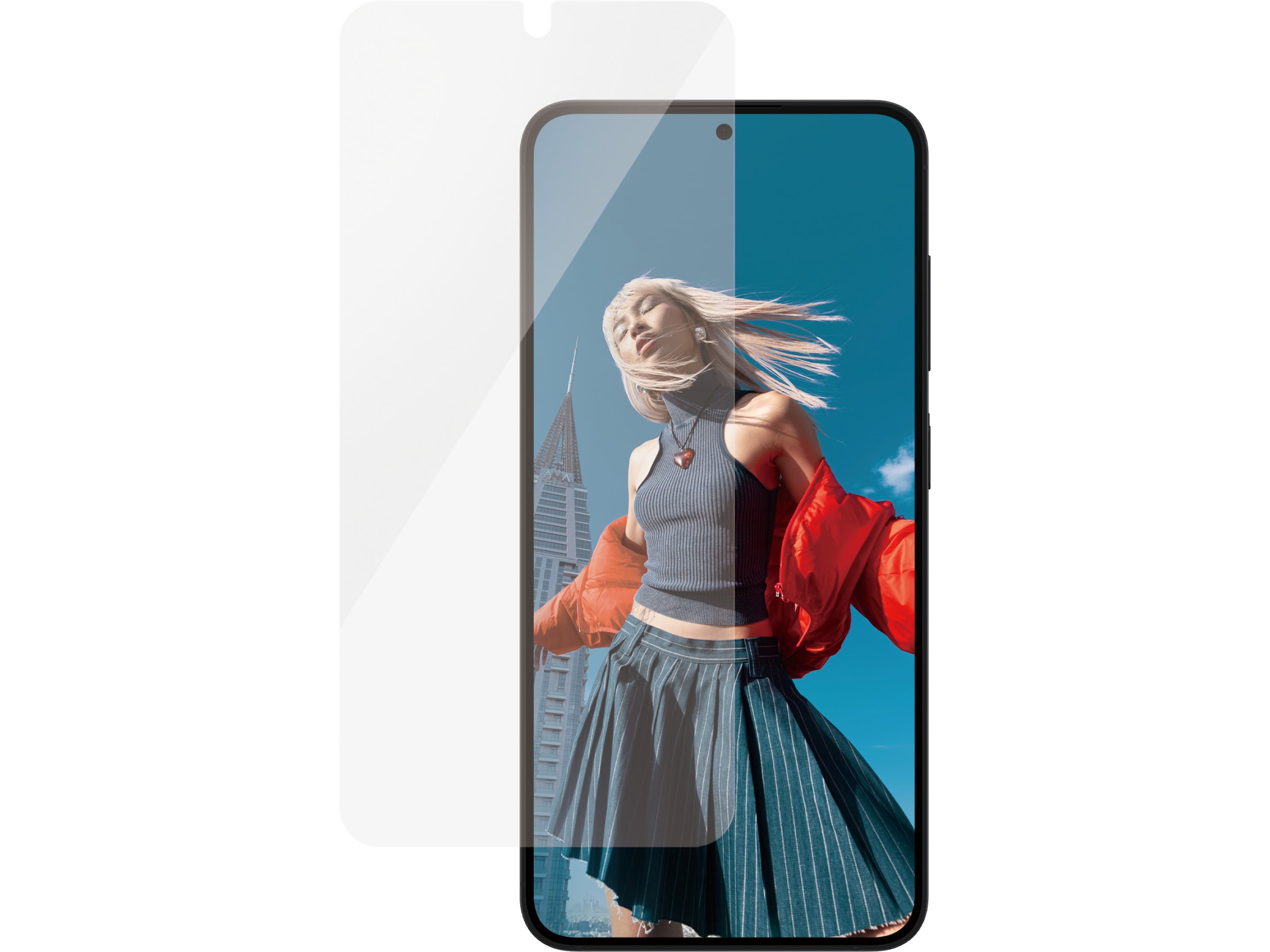 PanzerGlass Galaxy S25 Ceramic skärmskydd Skärmskydd mobiltelefon