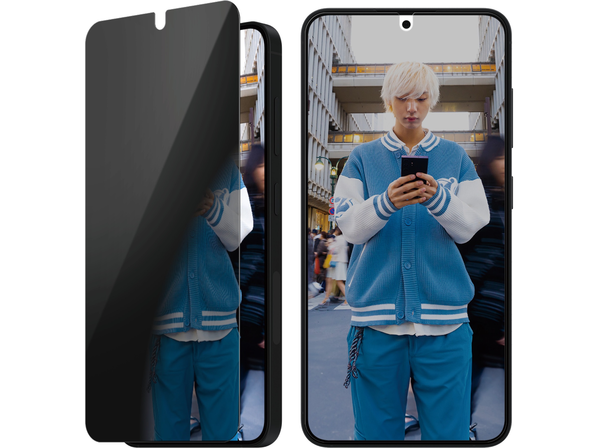 PanzerGlass Galaxy S25 Privacy skärmskydd Skärmskydd mobiltelefon