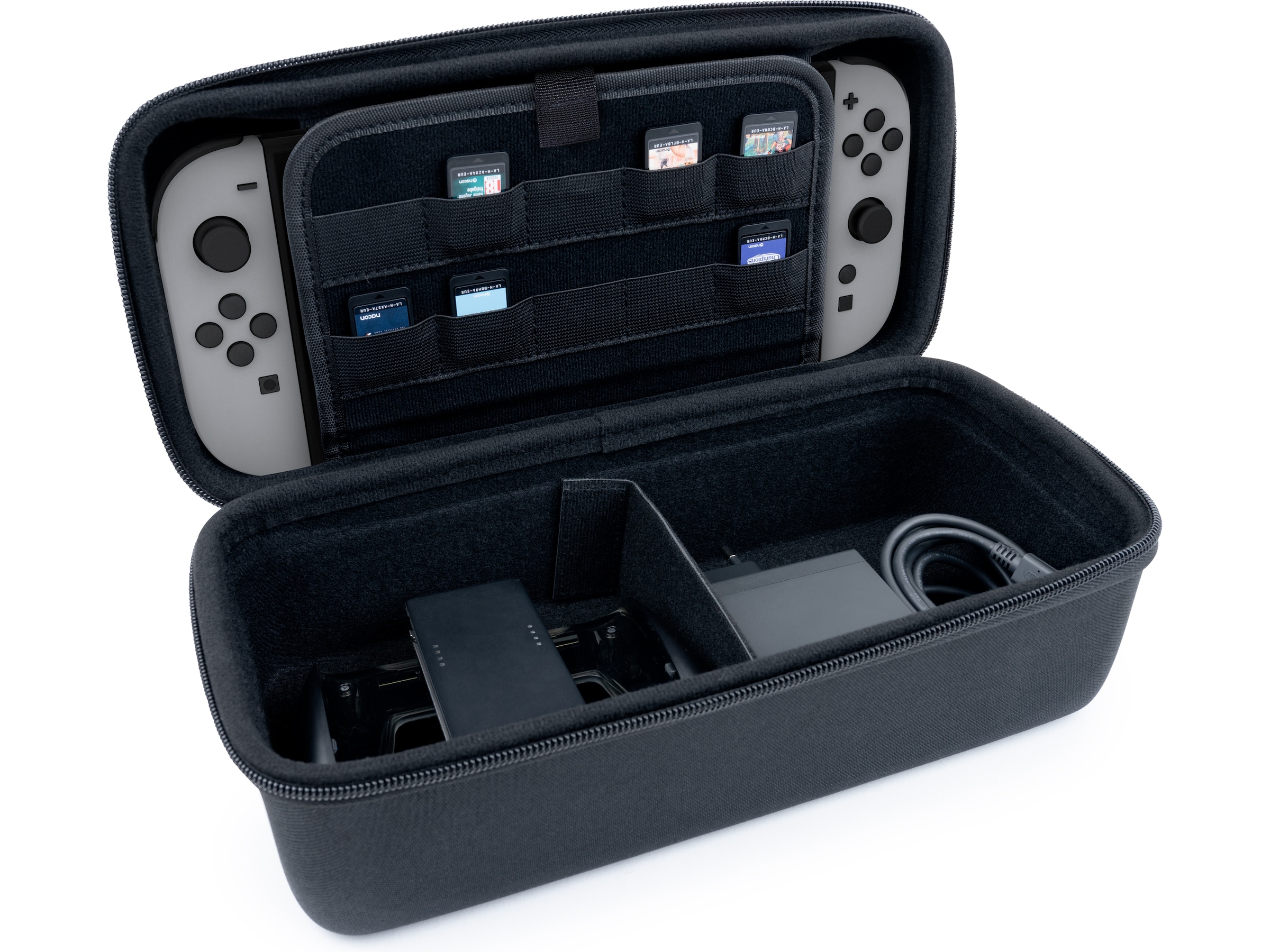 Nacon Hard Case Puch XL for Nintendo Switch 2 (svart) Tillbehör till spelkonsoler