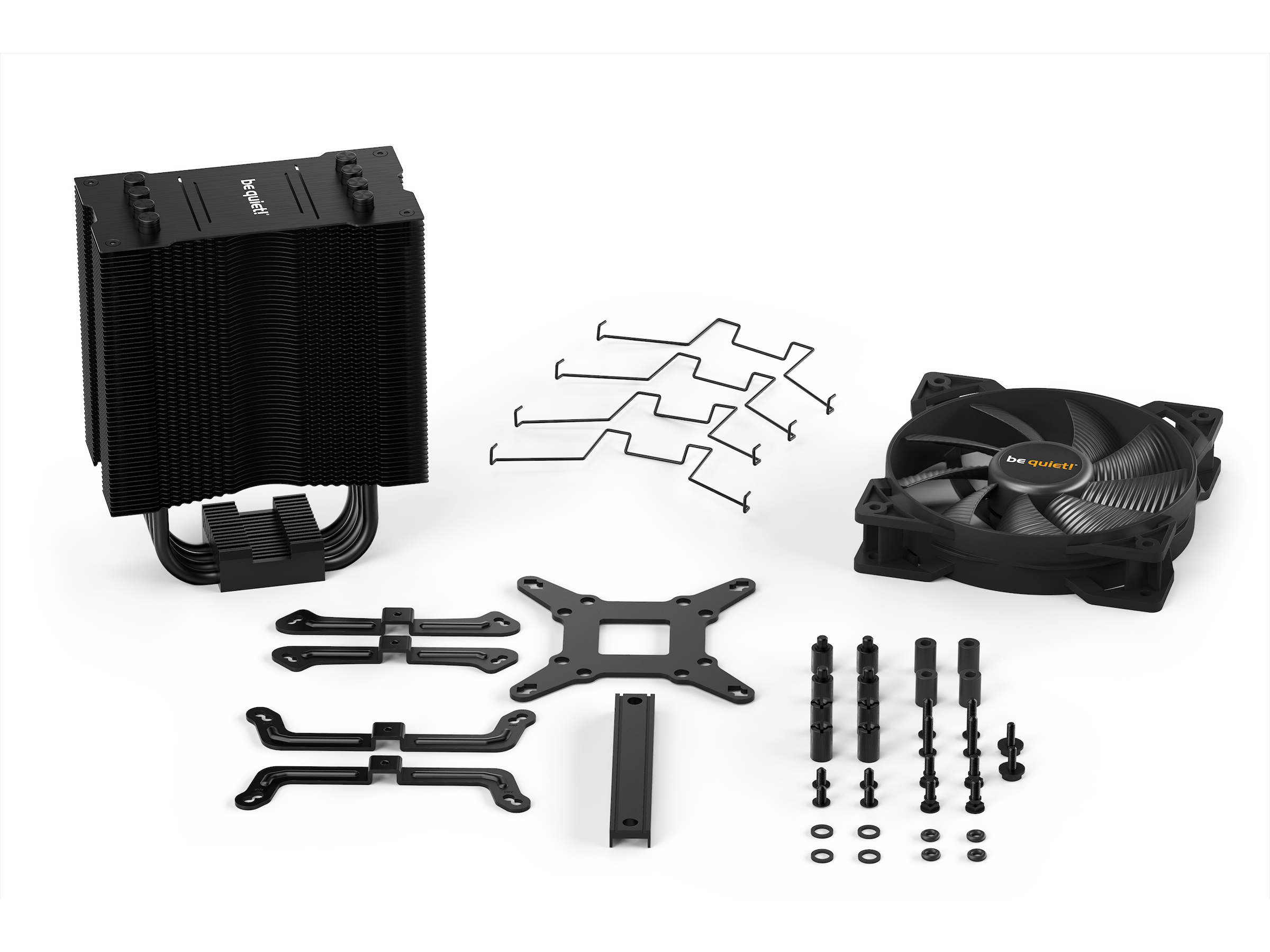 BeQuiet Pure Rock 2 Black CPU Kylare CPU - Luftkylning