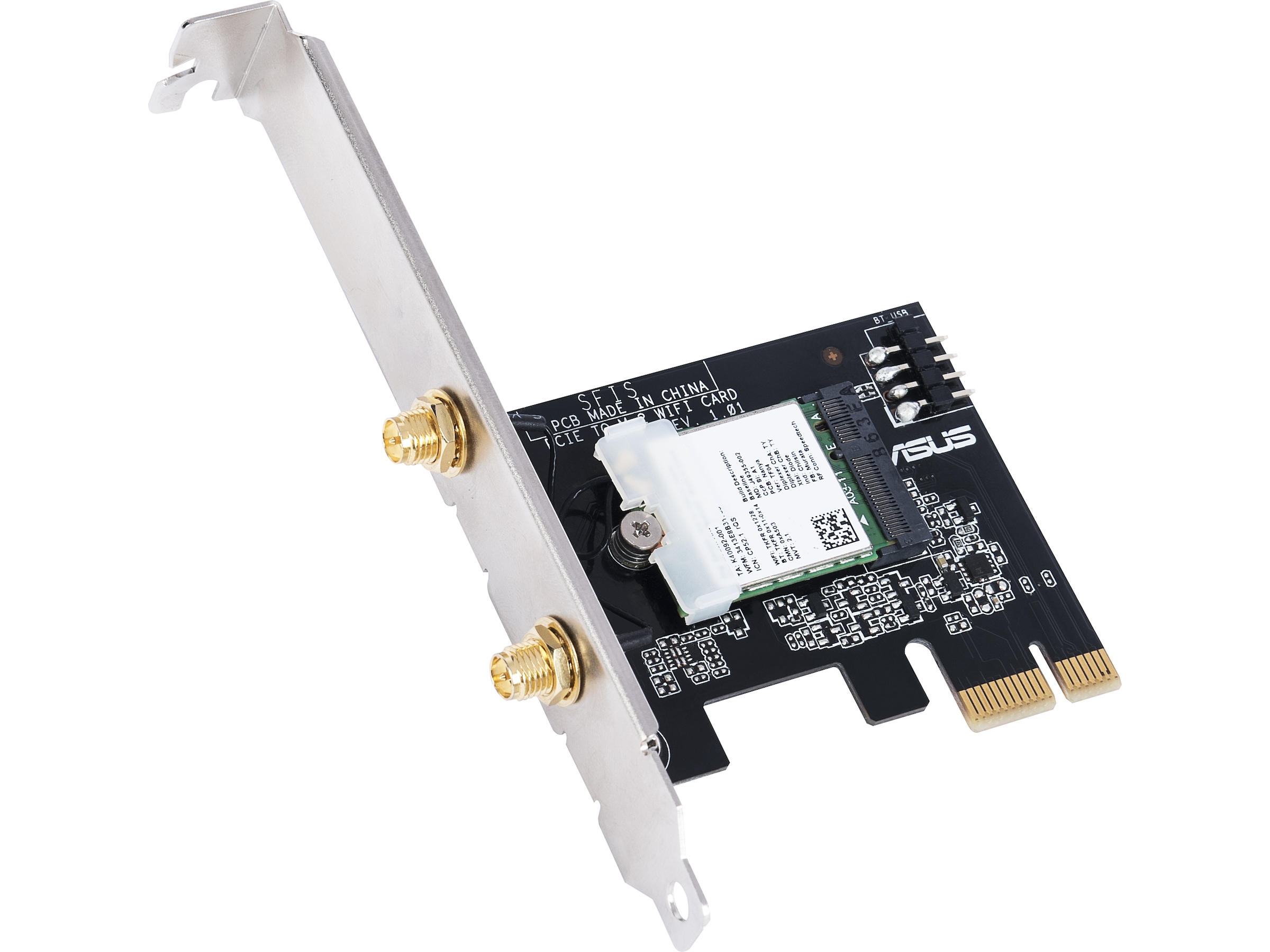 ASUS PCIe WiFi 6 Card - Intel AX200 Trådlös antenn