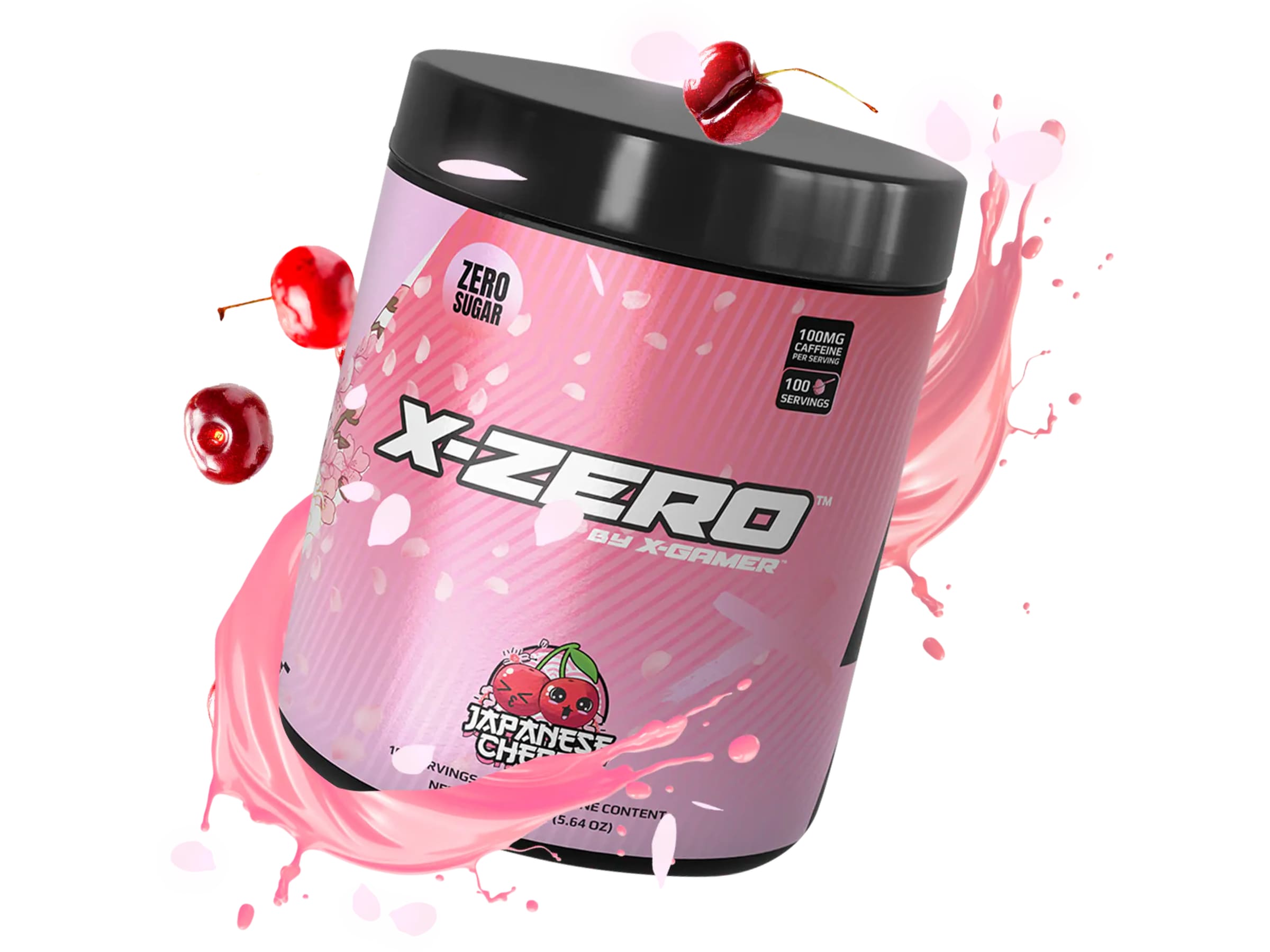 X-GAMER X-Zero Japanese Cherry Näringsdrycker och shakes