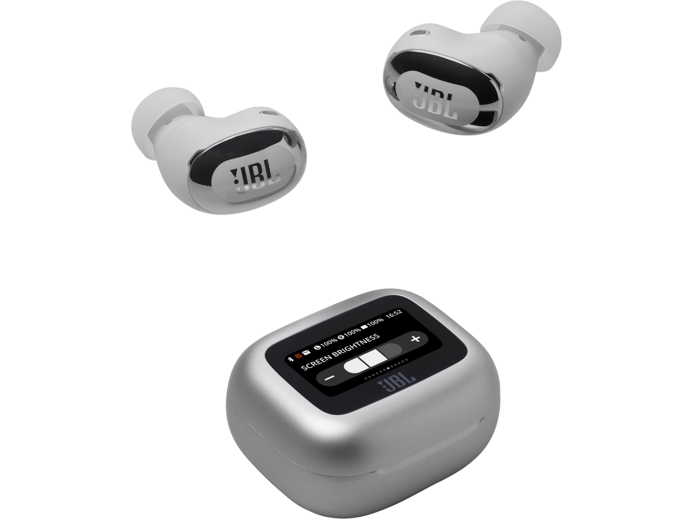 JBL LIVE Buds 3 Trådlösa Hörlurar, In-ear (Silver) In-ear hörlurar