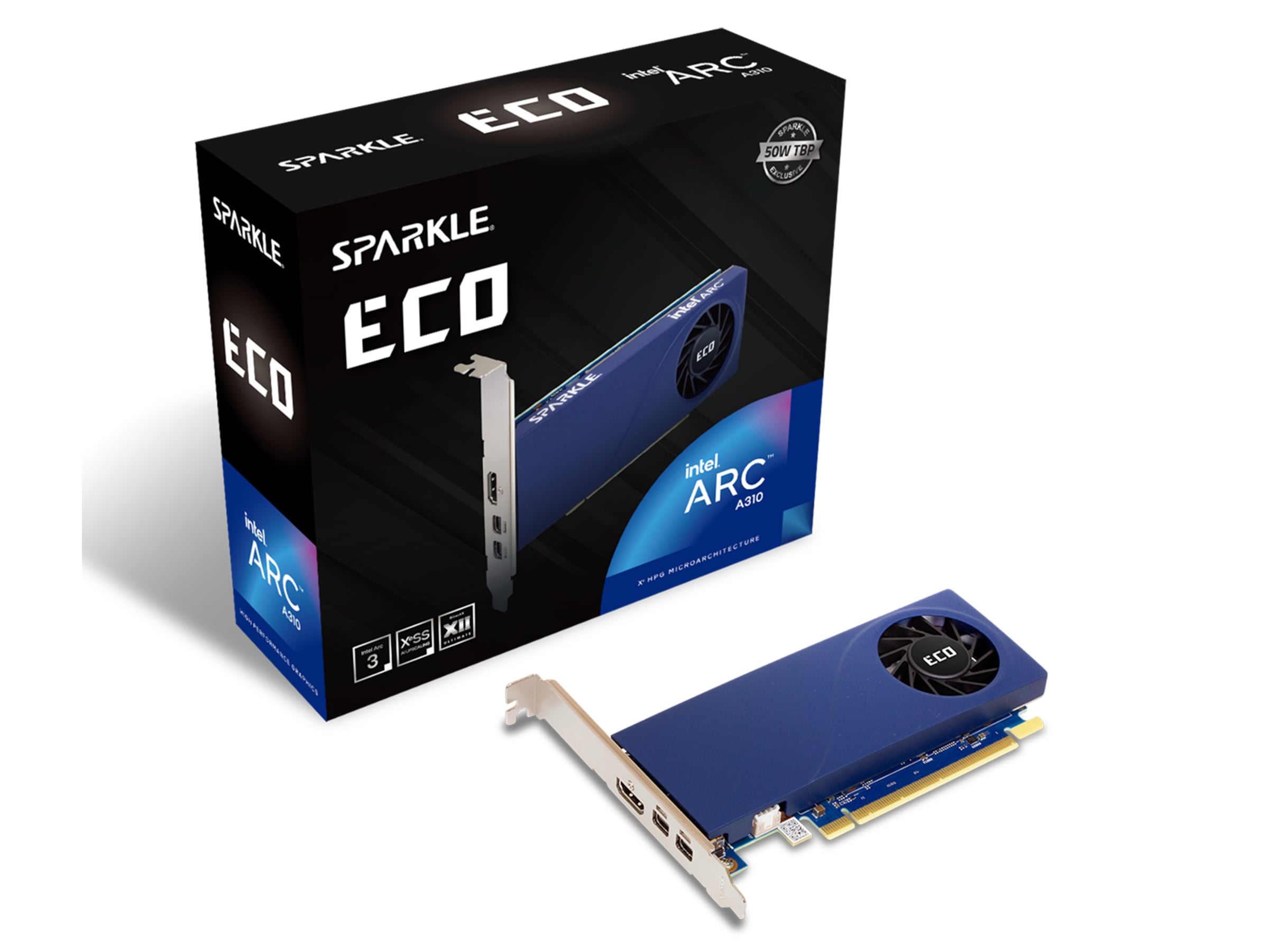 SPARKLE Intel® ArcTM A310 ECO Grafikkort