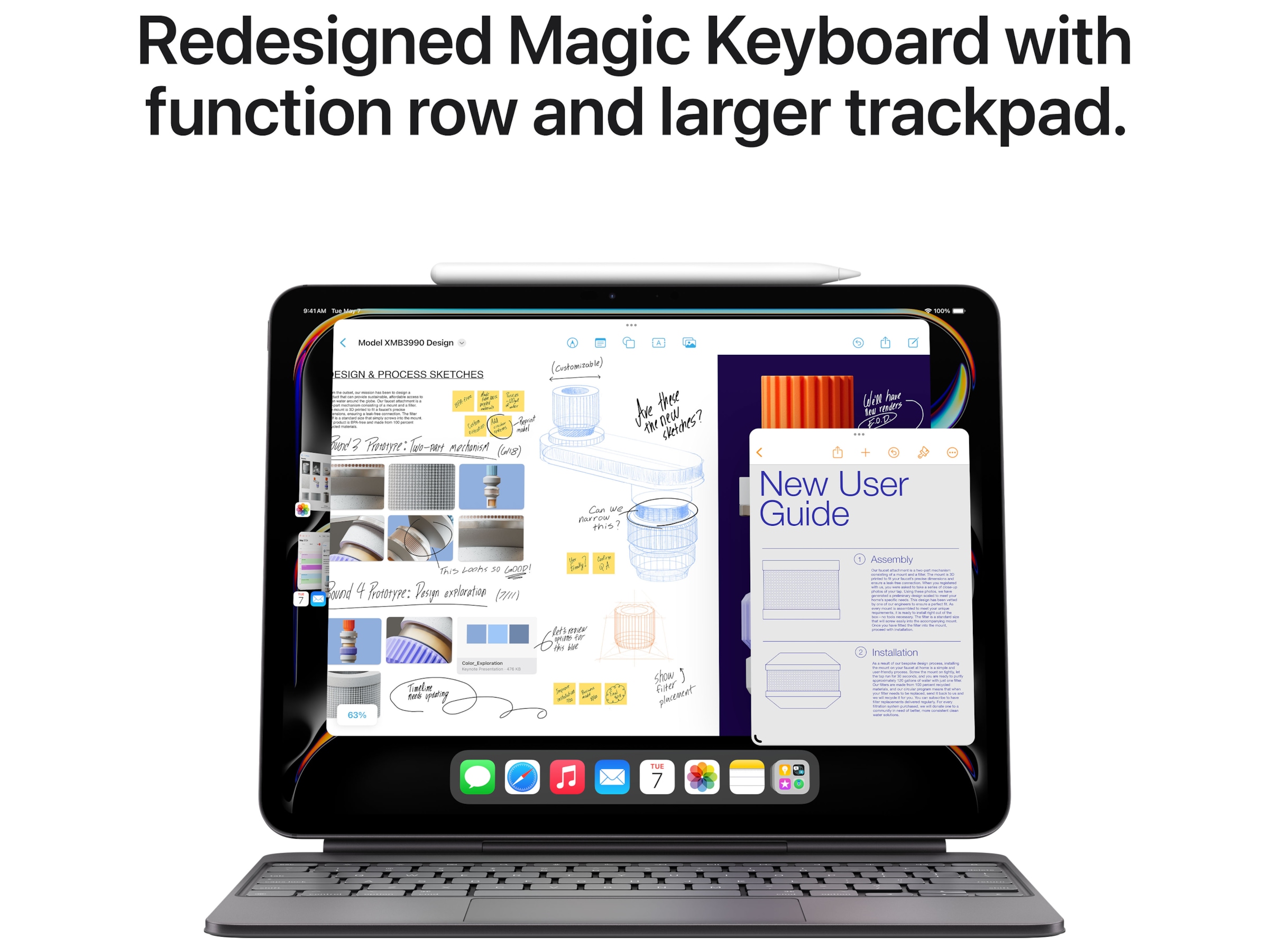 iPad Pro 11" (2024) 256GB WiFi (rymdsvart) Surfplattor