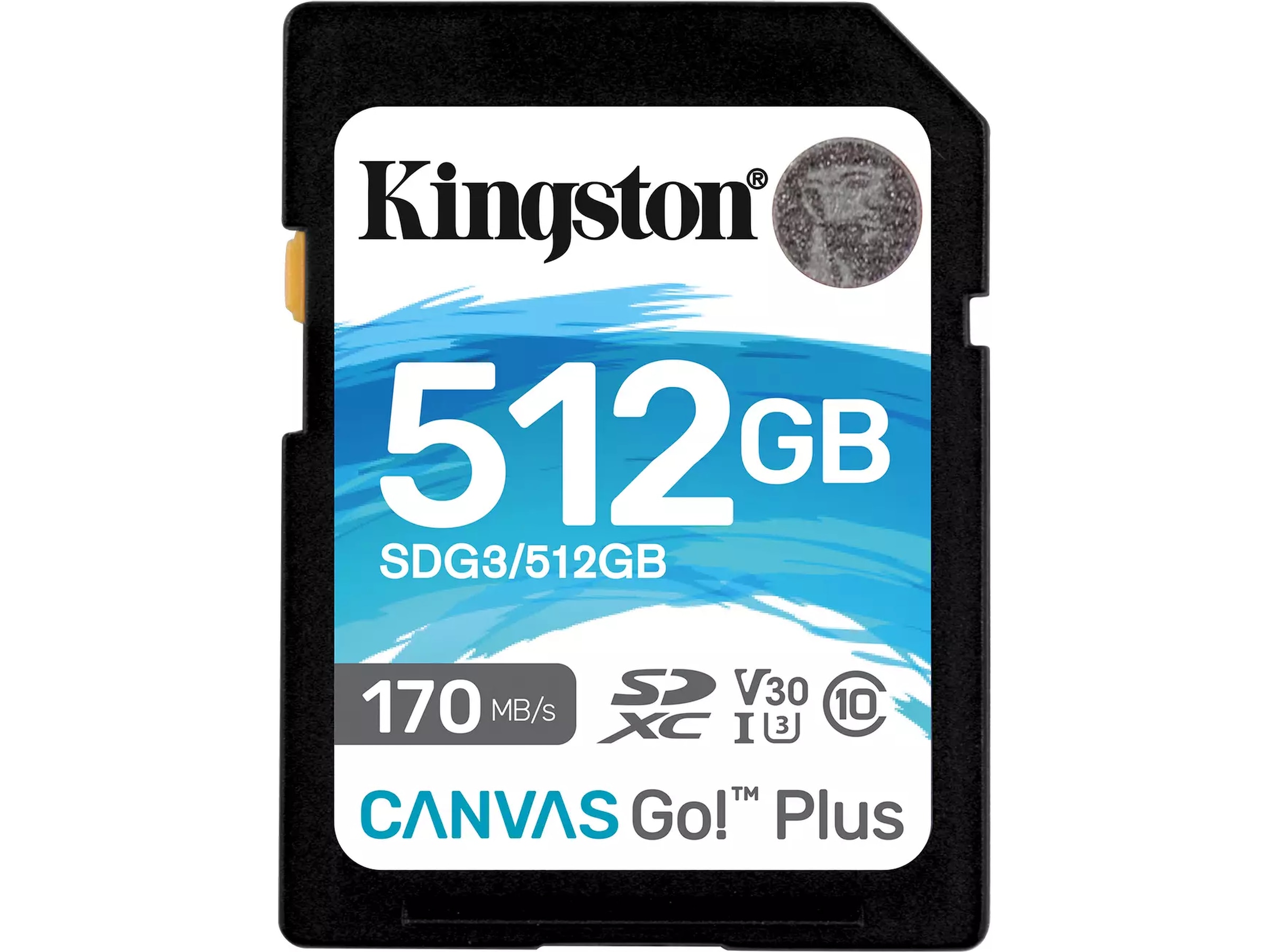 Kingston Canvas Go Plus SDXC 512GB Minneskort