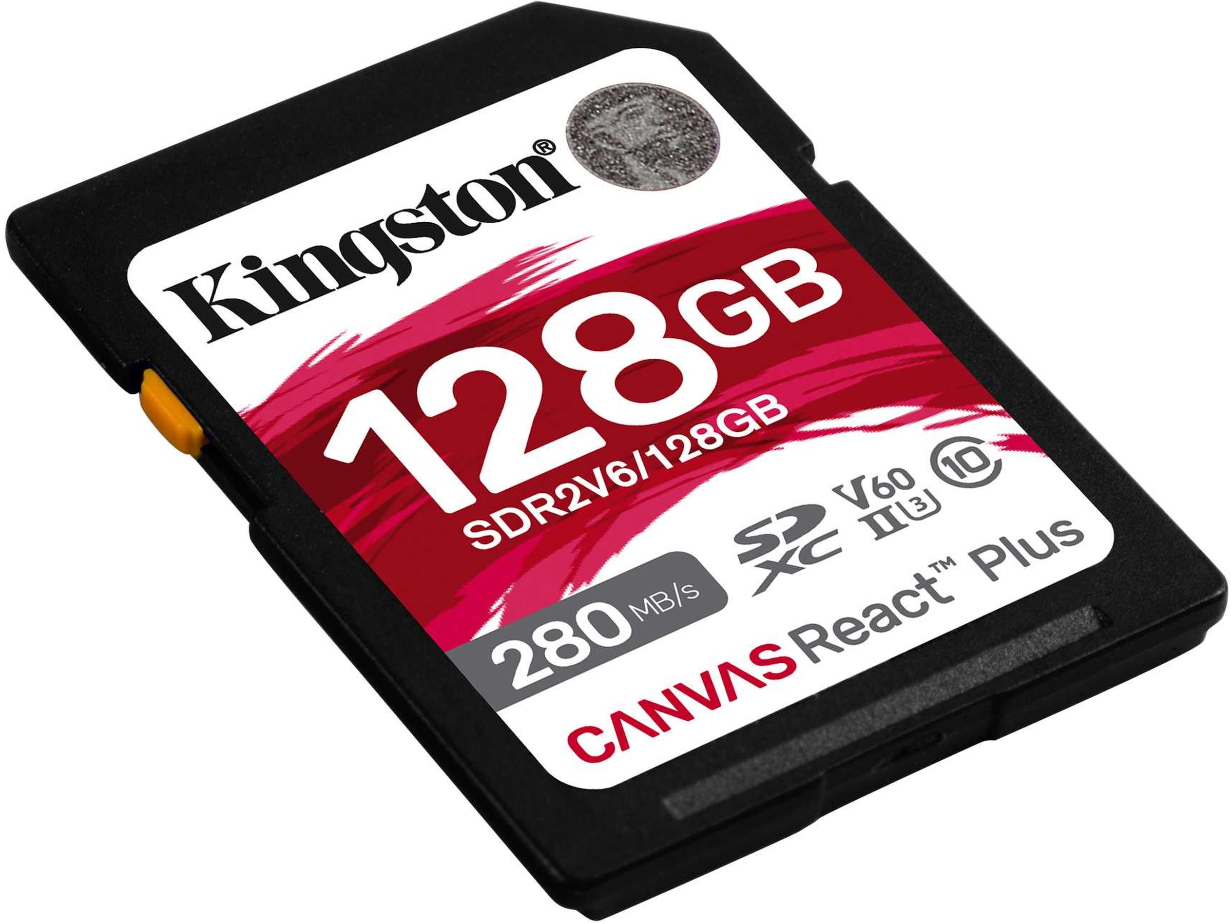 Kingston Canvas React Plus V60 128GB Minneskort