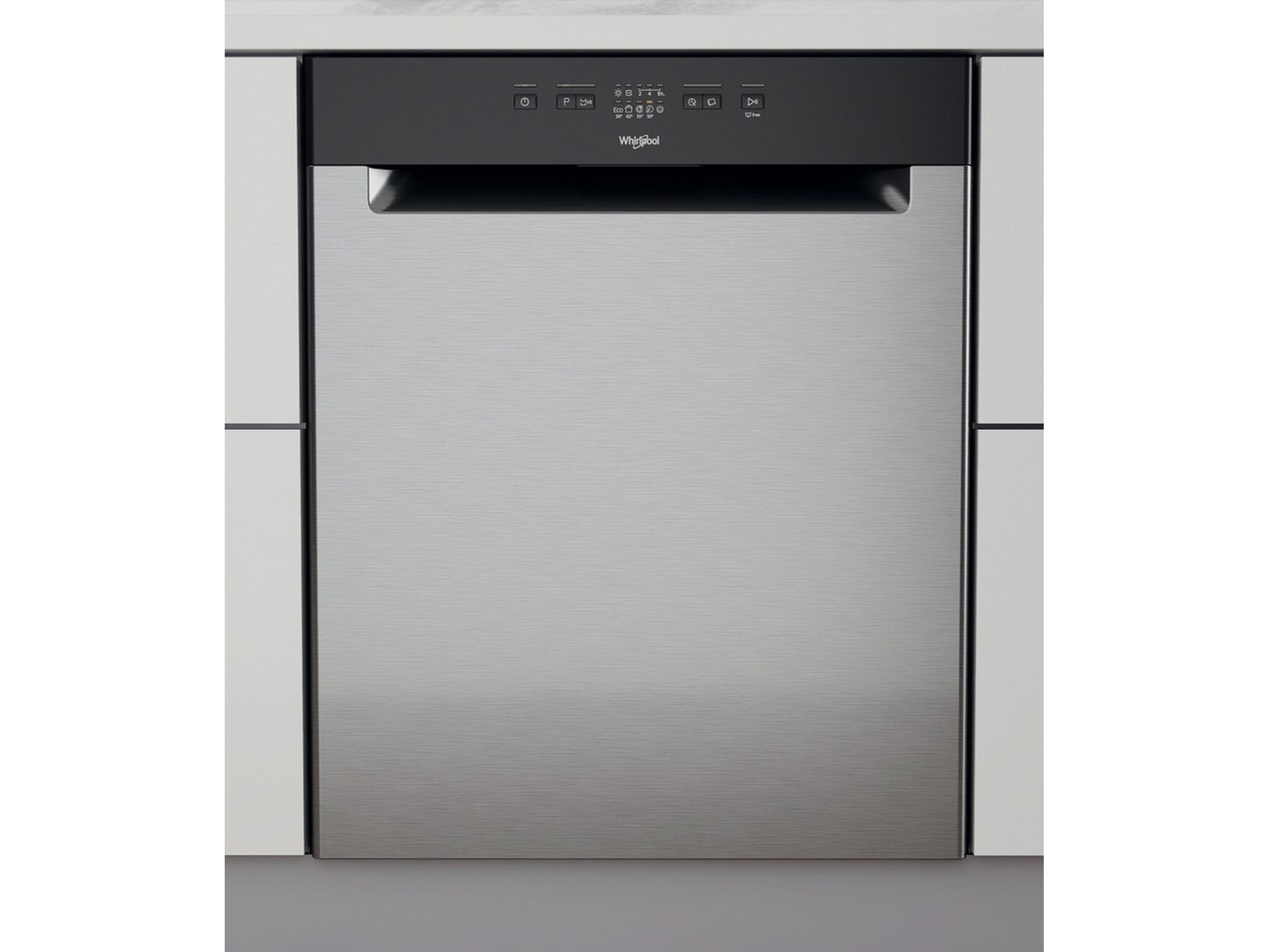 Whirlpool WUE 2B26 X diskmaskin (stål) Underbyggd diskmaskin