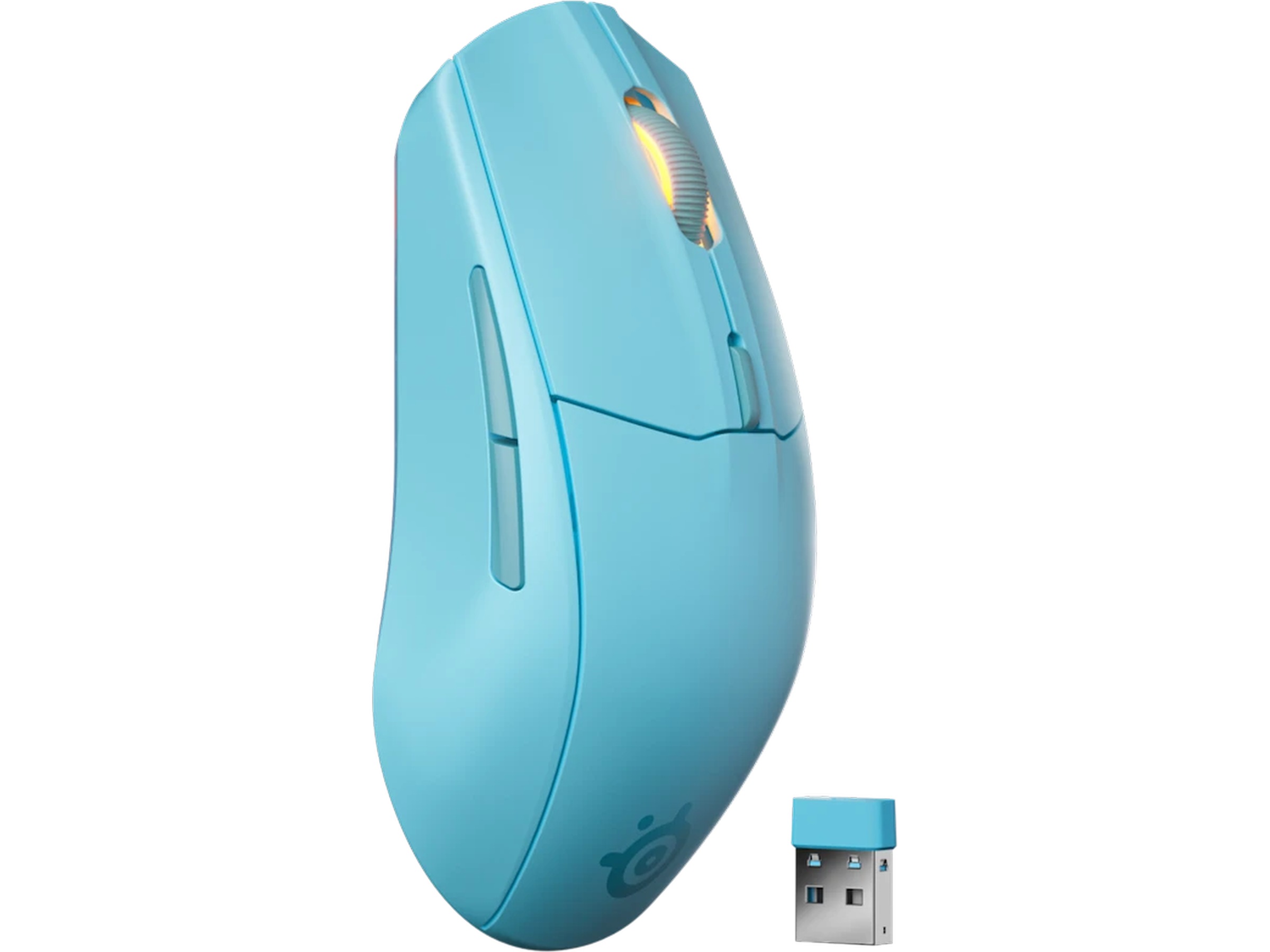 SteelSeries Rival 3 Gen 2 trådlös gamingmus (aqua) Gamingmus